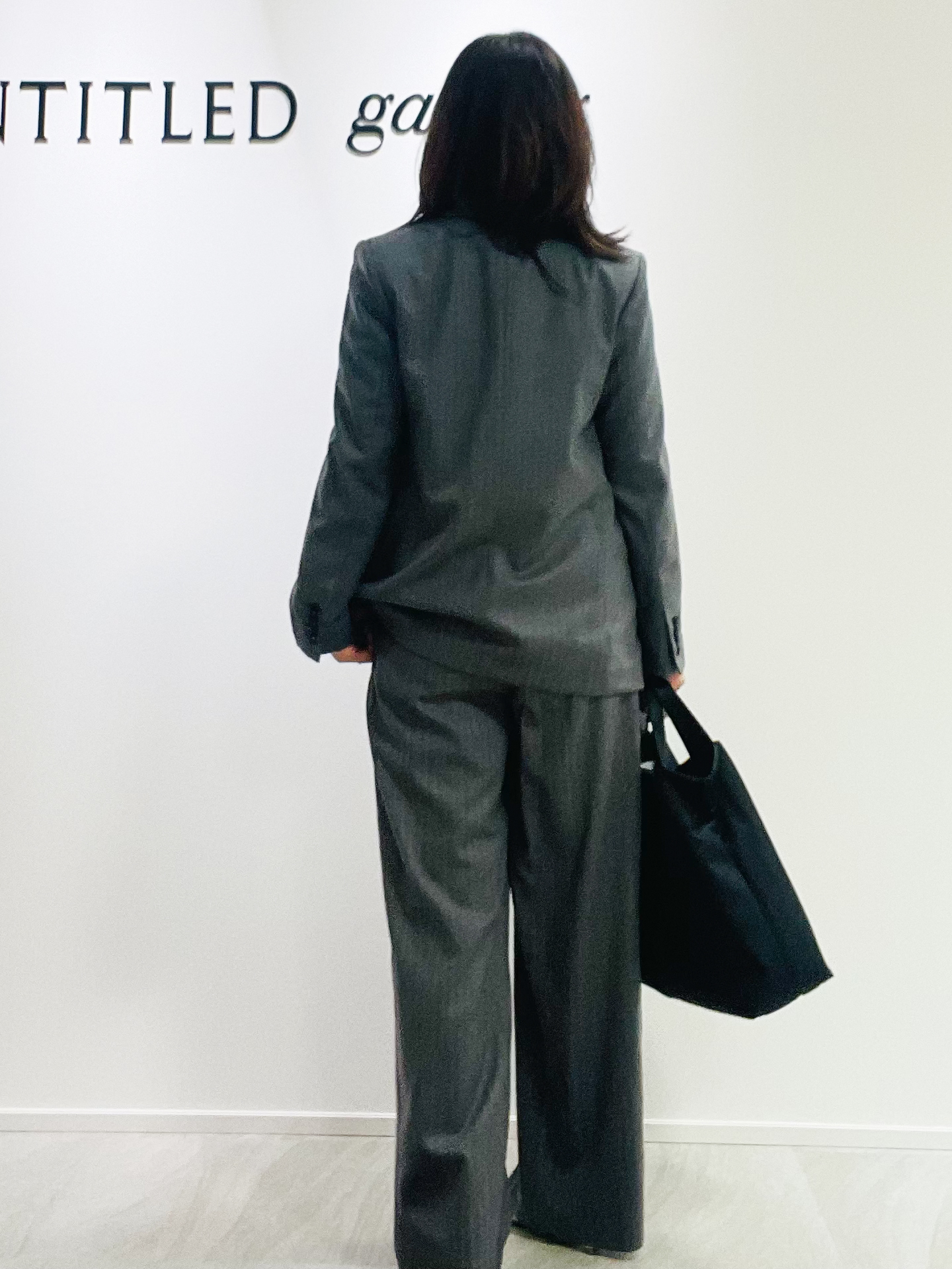 めいさんの「UNTITLED｜【セットアップ可/秋羽織り】ウールダブルジャケット」を使ったコーディネート