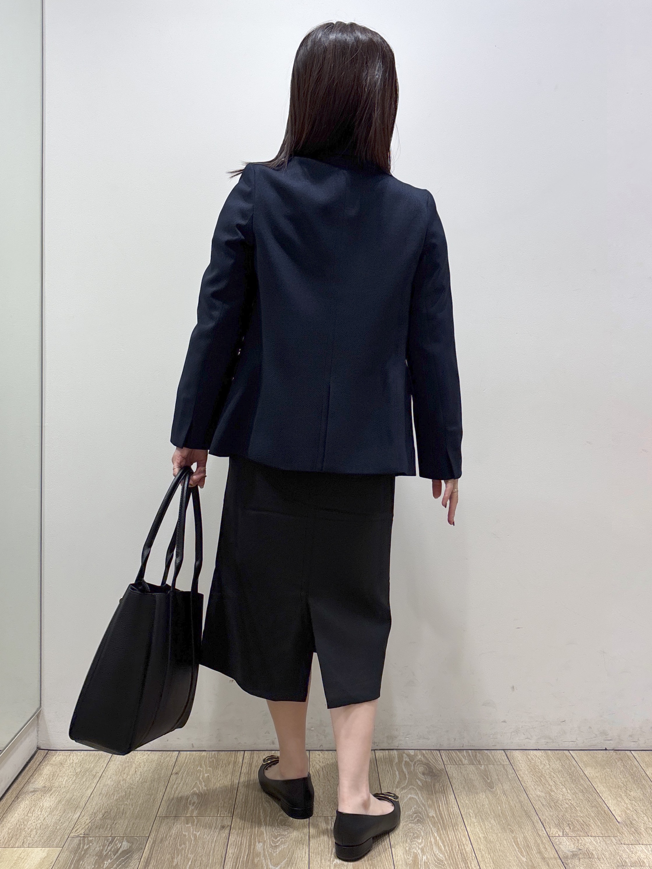 mameさんの「index｜【セットアップ可】ストレッチツイルダブルブレストテーラードジャケット《洗濯機OK／防シワ》」を使ったコーディネート
