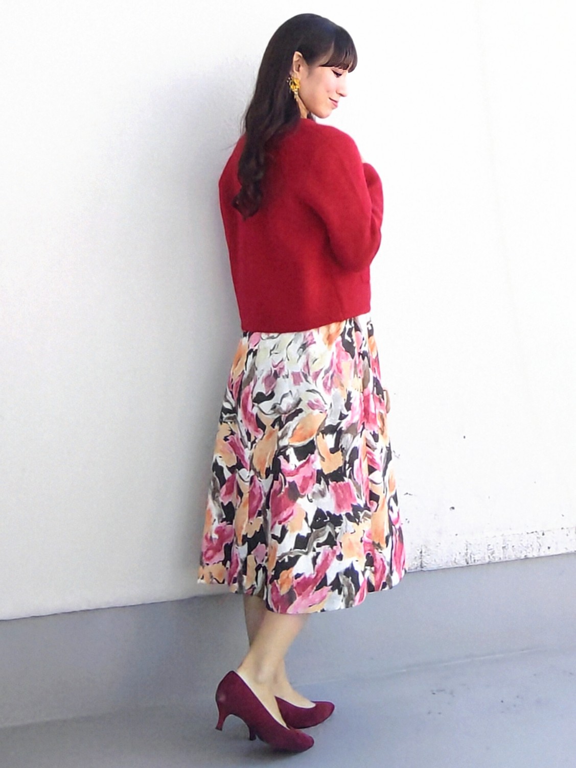 keinaさんの「SunaUna｜【手洗い可／ラクーン混】ヘアリーカーディガン」を使ったコーディネート