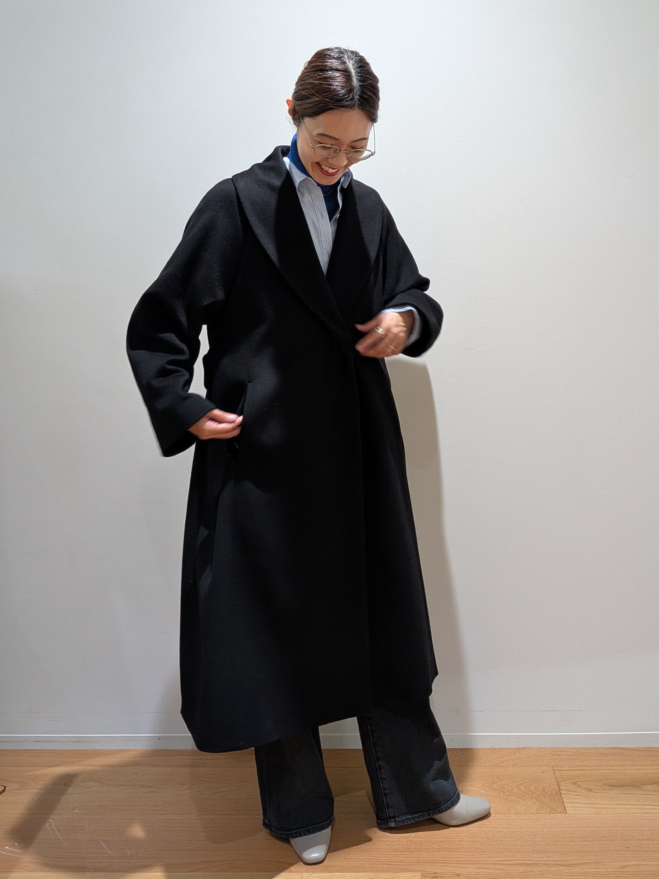 Aさんの「UNTITLED｜【6色展開/コットン100】カラーベーシックシャツ」を使ったコーディネート
