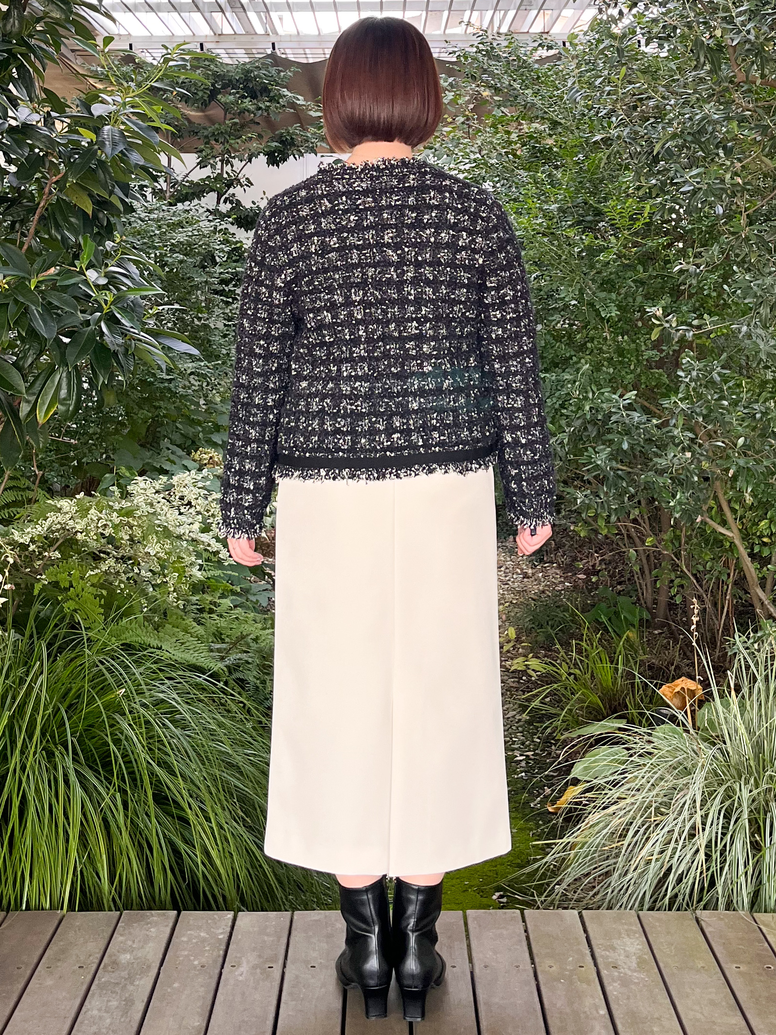 mikikoさんの「Reflect｜【SS-4Lサイズ／通勤／セレモニー】クルーネック シフォンブラウス」を使ったコーディネート