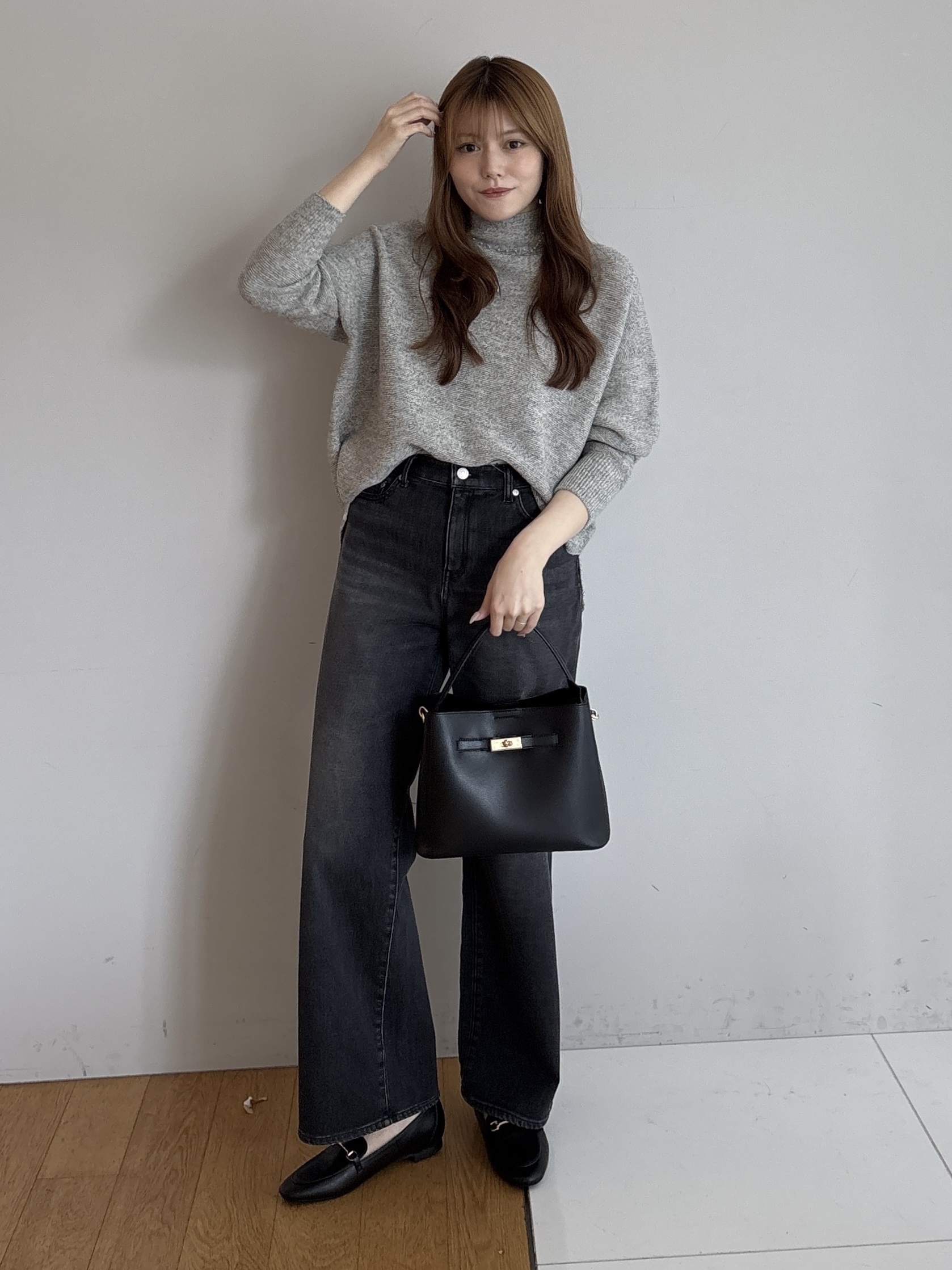 sayaさんの「UNTITLED｜裏起毛 MAKE&times;DENIM WIDE」を使ったコーディネート