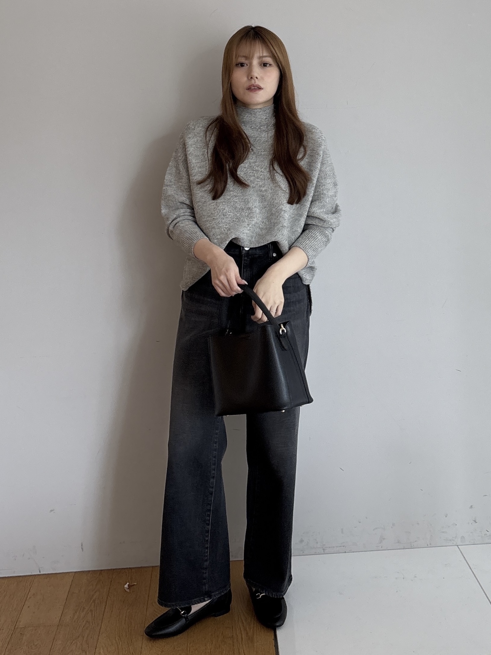 sayaさんの「UNTITLED｜裏起毛 MAKE&times;DENIM WIDE」を使ったコーディネート