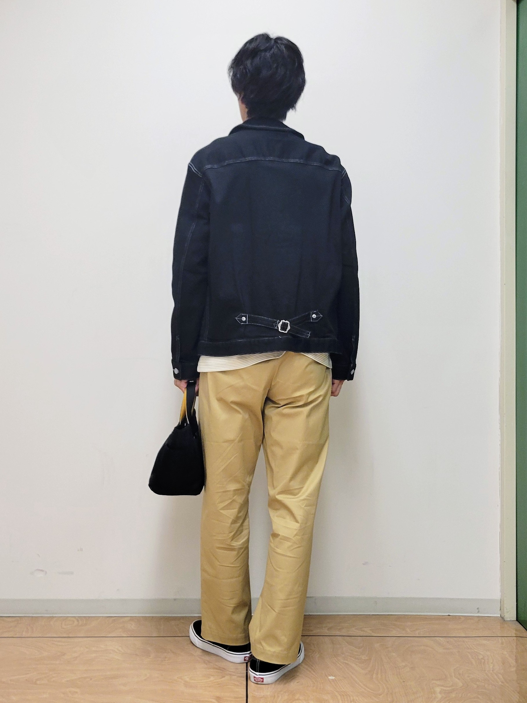 piroyaさんの「TAKEO KIKUCHI｜【BOWLER HAT LABEL】ブラックデニムGジャン」を使ったコーディネート
