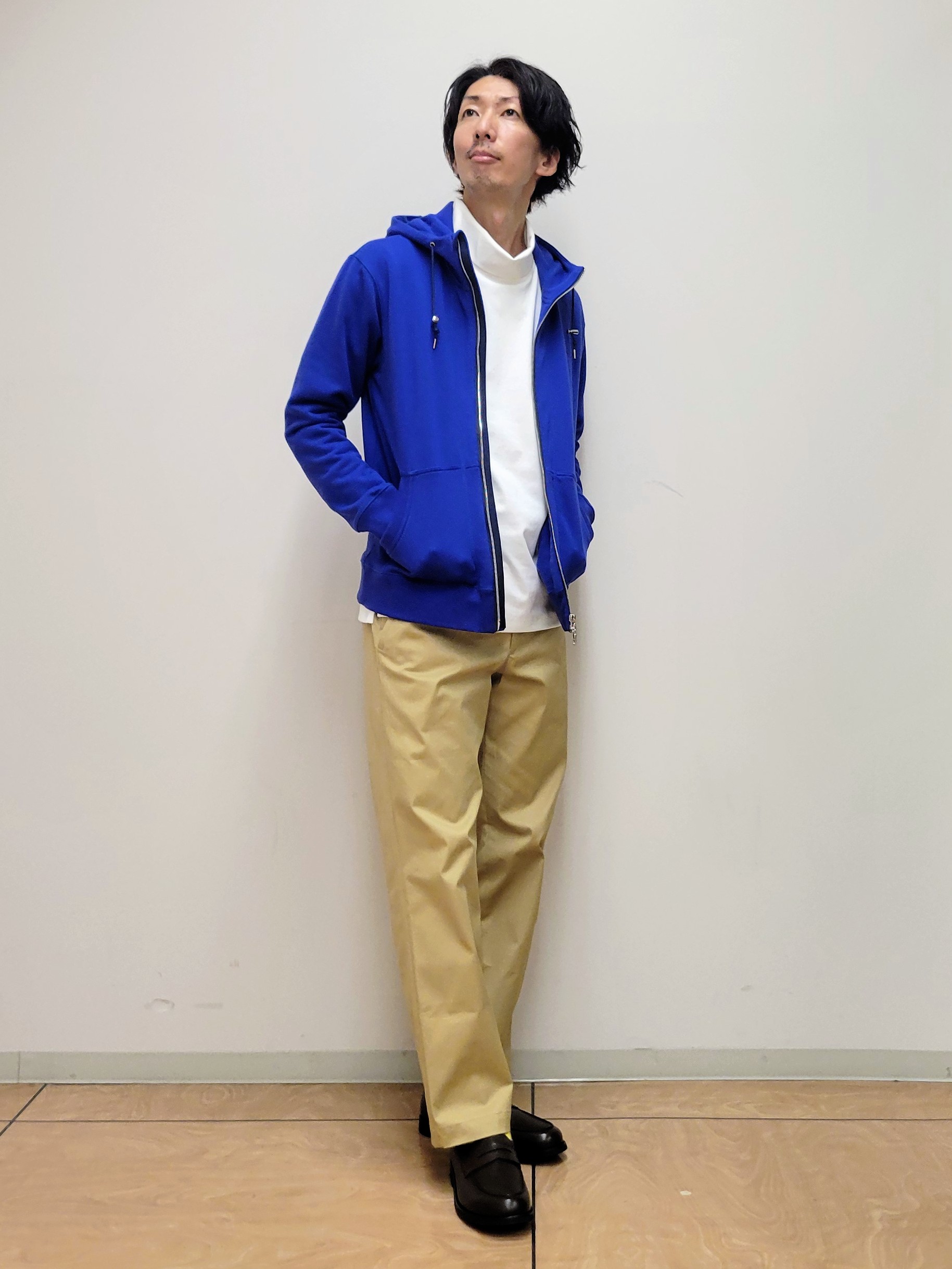 piroyaさんの「TAKEO KIKUCHI｜【BOWLER HAT LABEL】ジップアップ スウェットパーカー」を使ったコーディネート