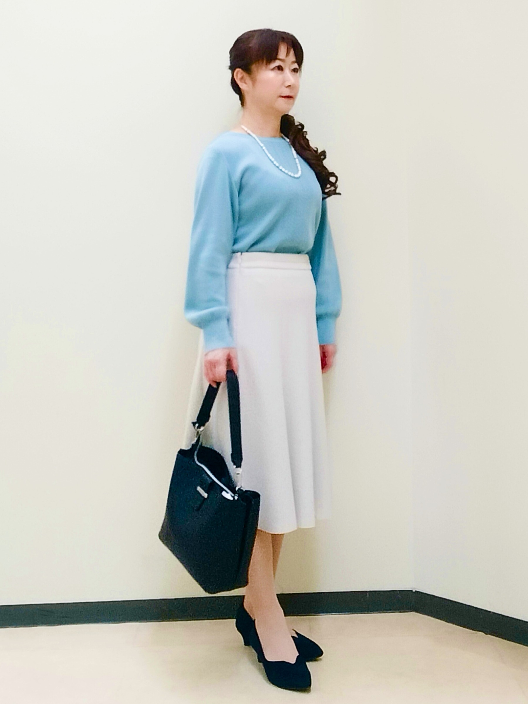 花さんの「Reflect｜【SS-4Lサイズ／セットアップ可】匠ジャケット／ベーシックテーラード」を使ったコーディネート