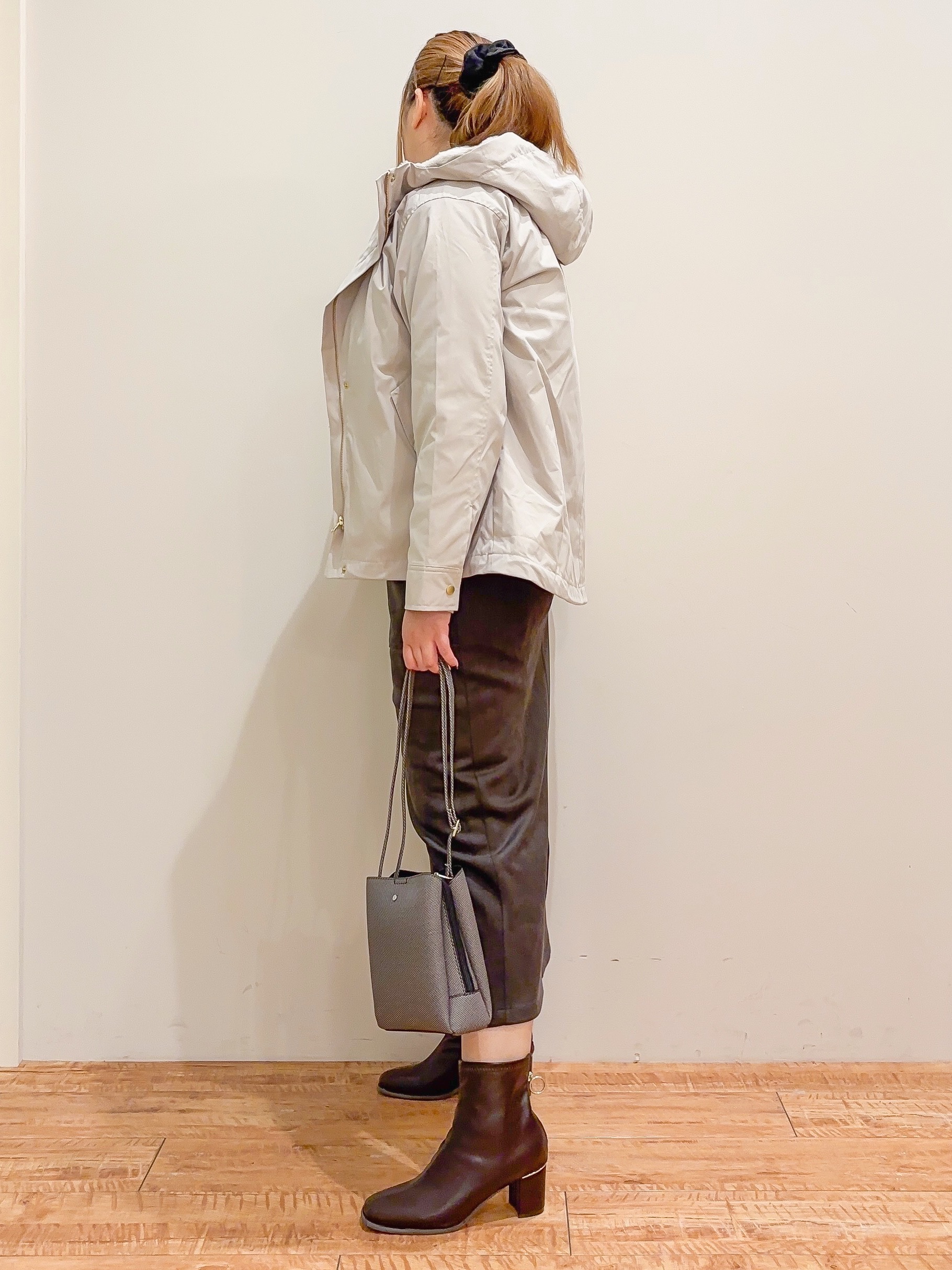 naoさんの「SHOO･LA･RUE｜【洗濯機可/撥水/マルチWAY】ファーライナー付き 毎日欲張りマンパ」を使ったコーディネート