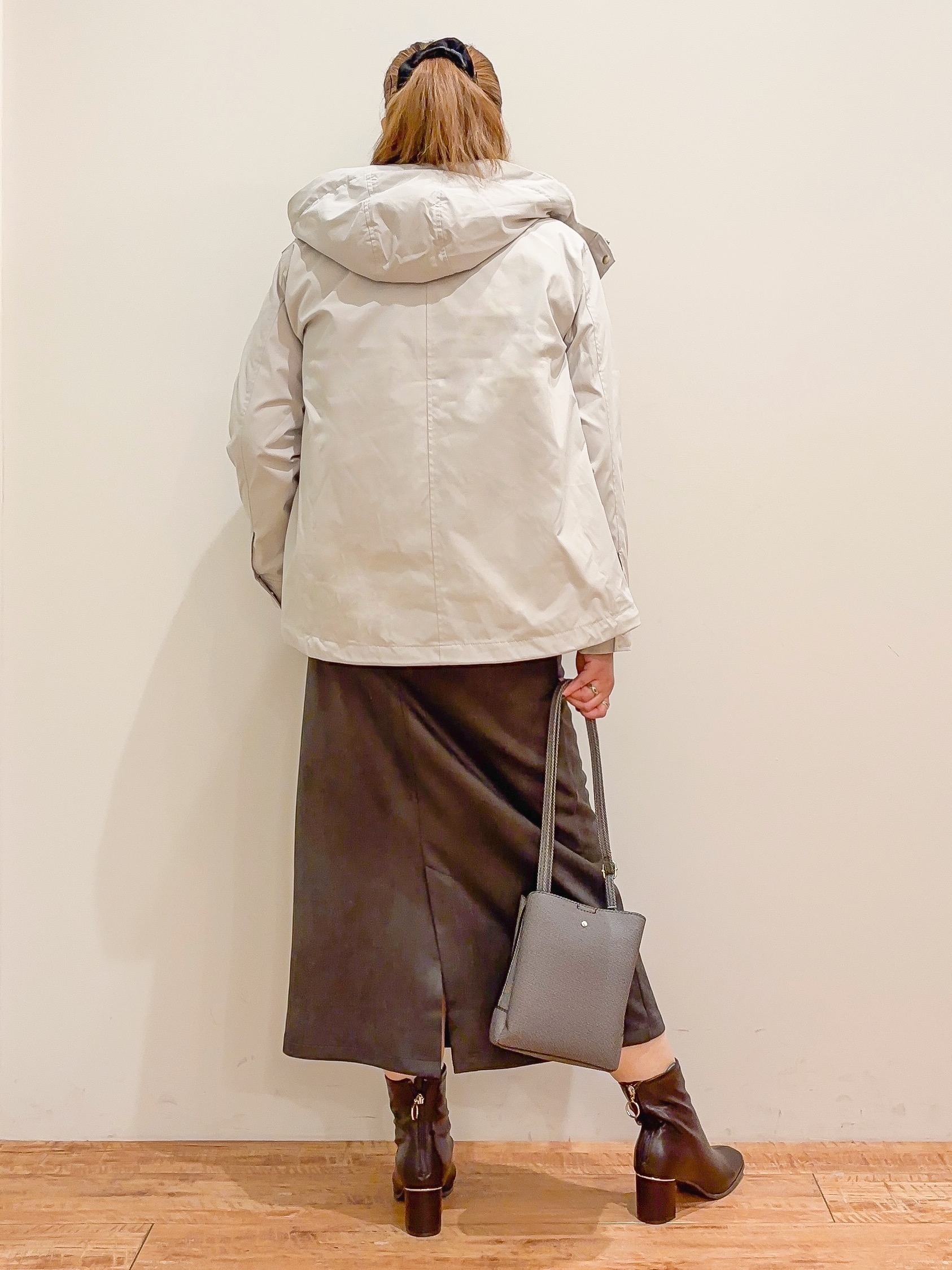 naoさんの「SHOO･LA･RUE｜【洗濯機可/撥水/マルチWAY】ファーライナー付き 毎日欲張りマンパ」を使ったコーディネート