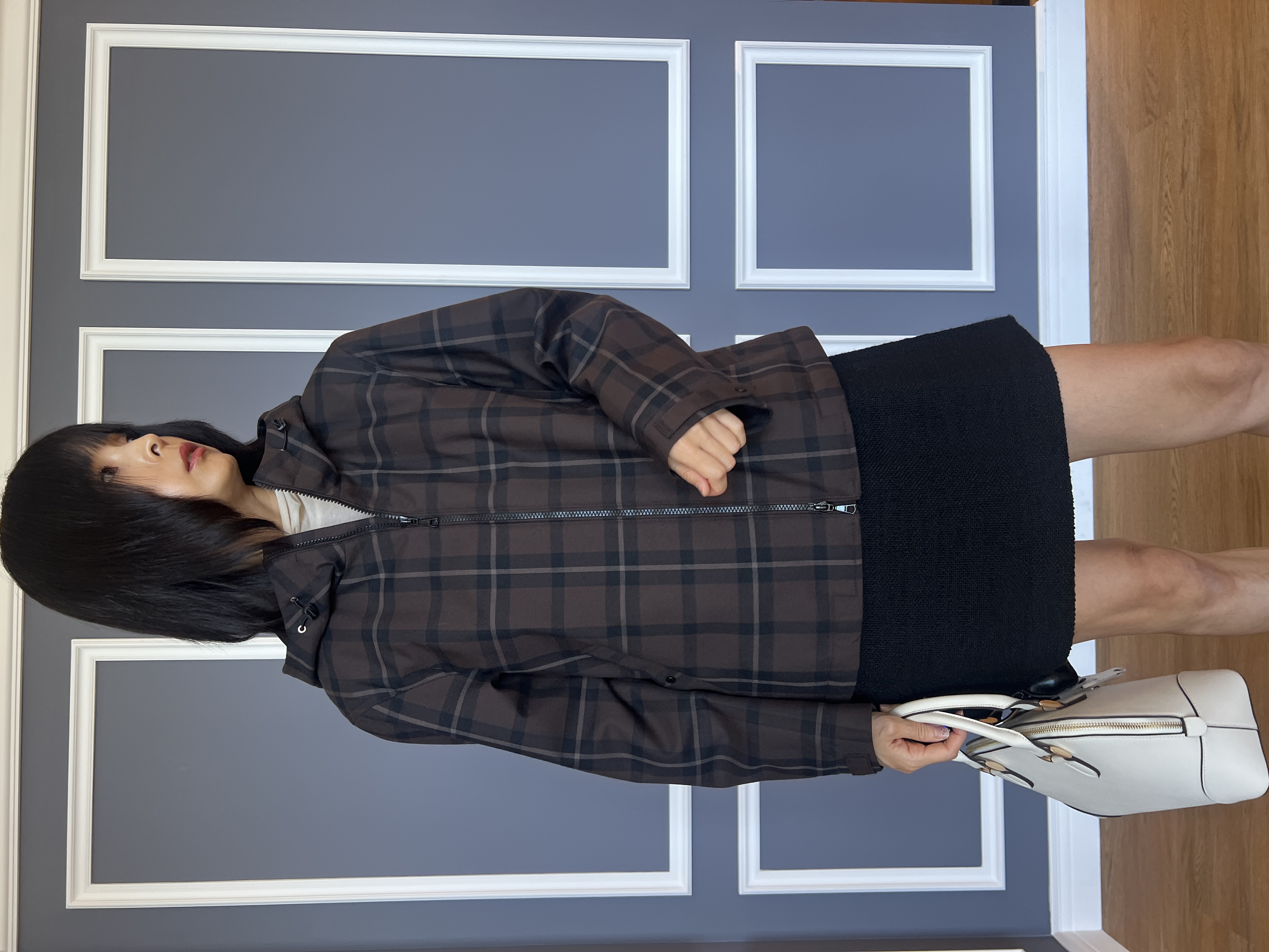misaさんの「DRESSTERIOR｜【STORY11月号掲載】モノトーンドッグチャーム」を使ったコーディネート