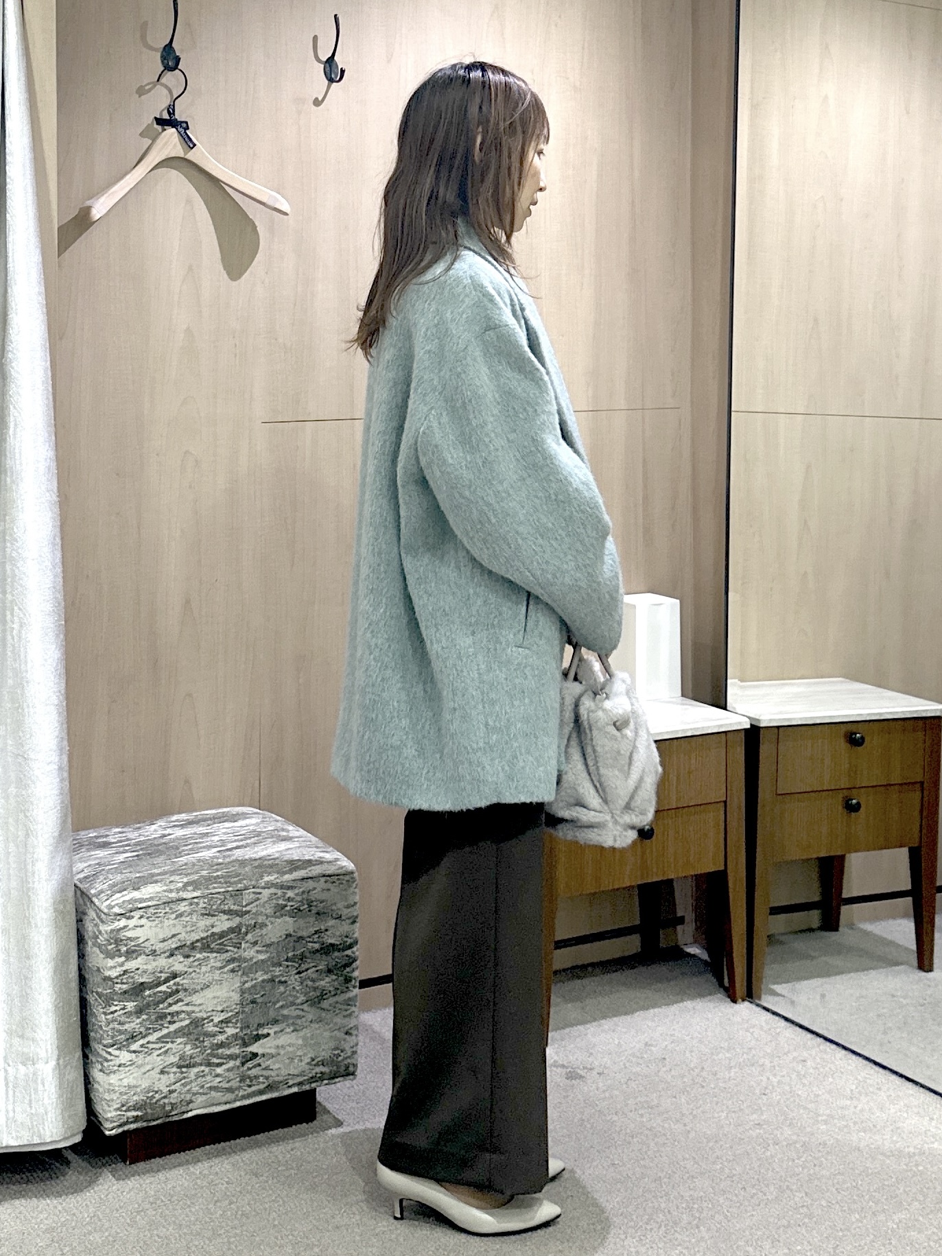 Miwaさんの「UNTITLED｜【店頭人気！】杢調ジップカーディガン」を使ったコーディネート