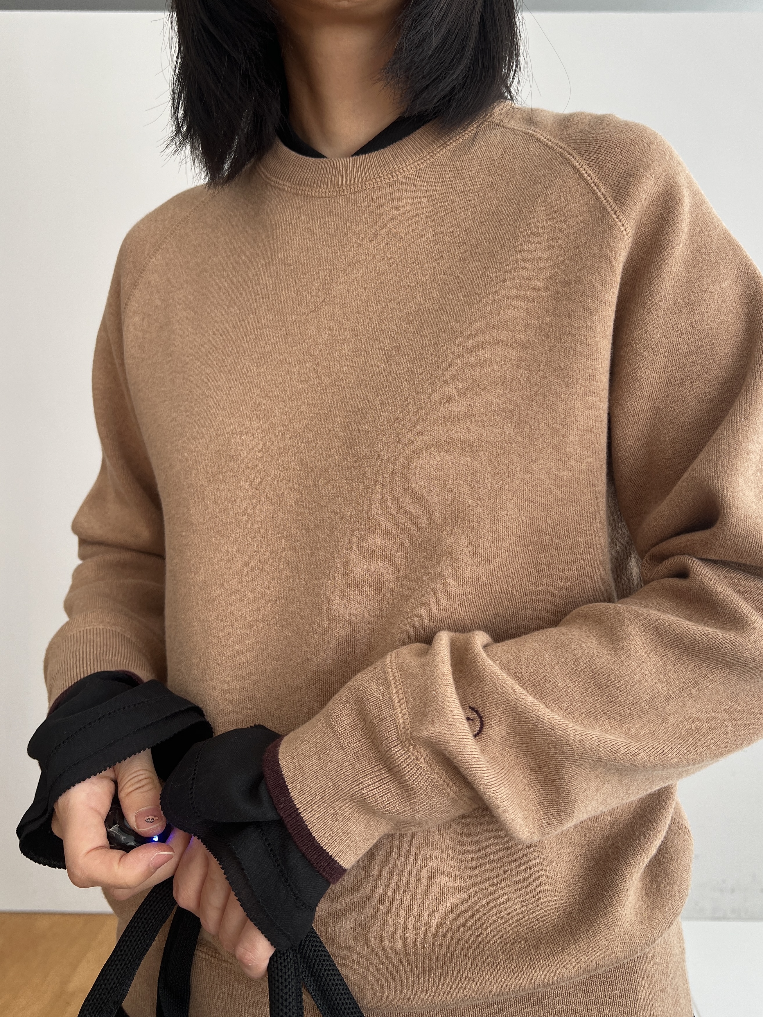 misaさんの「DRESSTERIOR｜【STORY11月号掲載/マシンウォッシャブル】コットンカシミヤニット」を使ったコーディネート