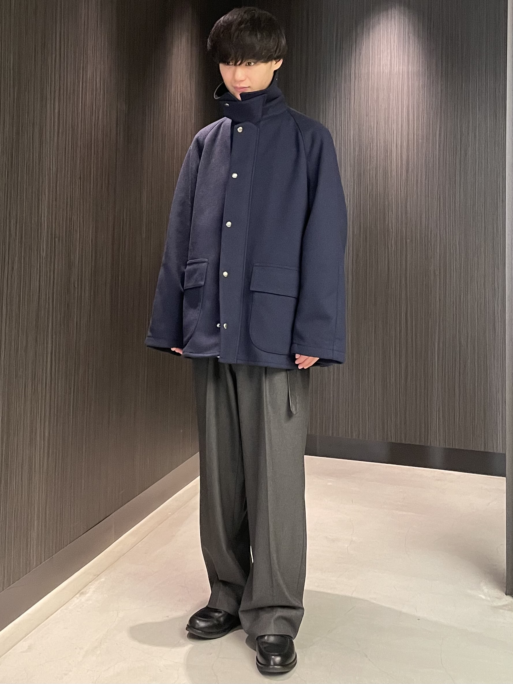 Okdさんの「TAKEO KIKUCHI｜ダウンファブリック 千鳥 ブルゾン」を使ったコーディネート