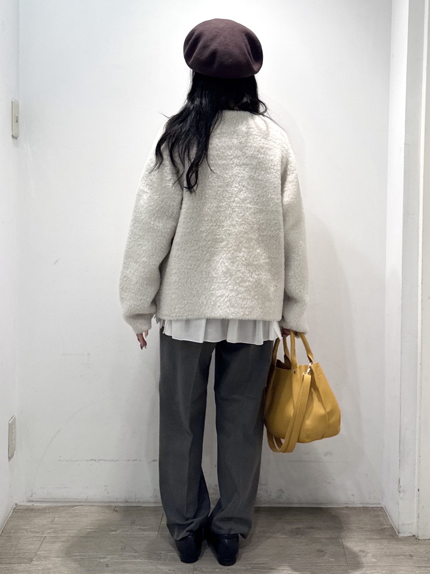 yuicciさんの「OPAQUE.CLIP｜ダブルフェイスニットカーディガン」を使ったコーディネート