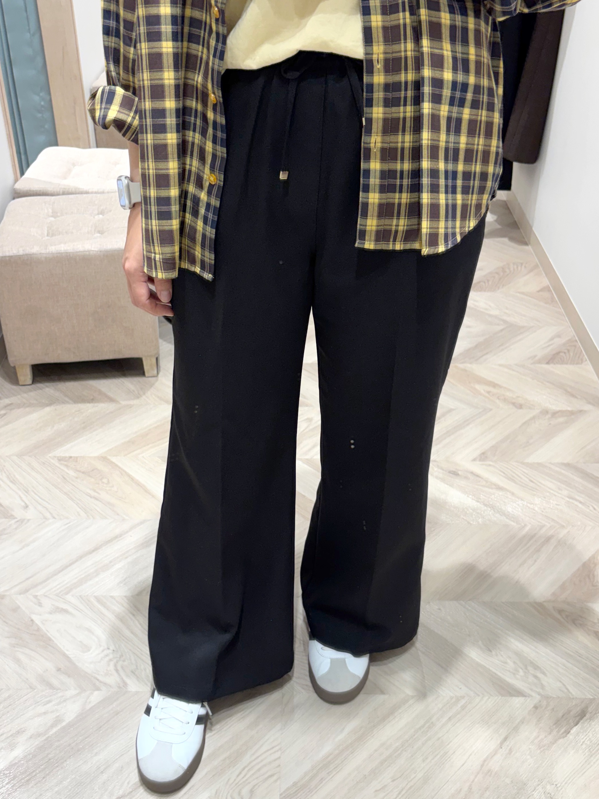 donpiさんの「SHOO･LA･RUE｜【洗濯後しわになりにくい/S-LL】気分で選ぶ 大人のデイリー使いに ベーシックシャツ」を使ったコーディネート