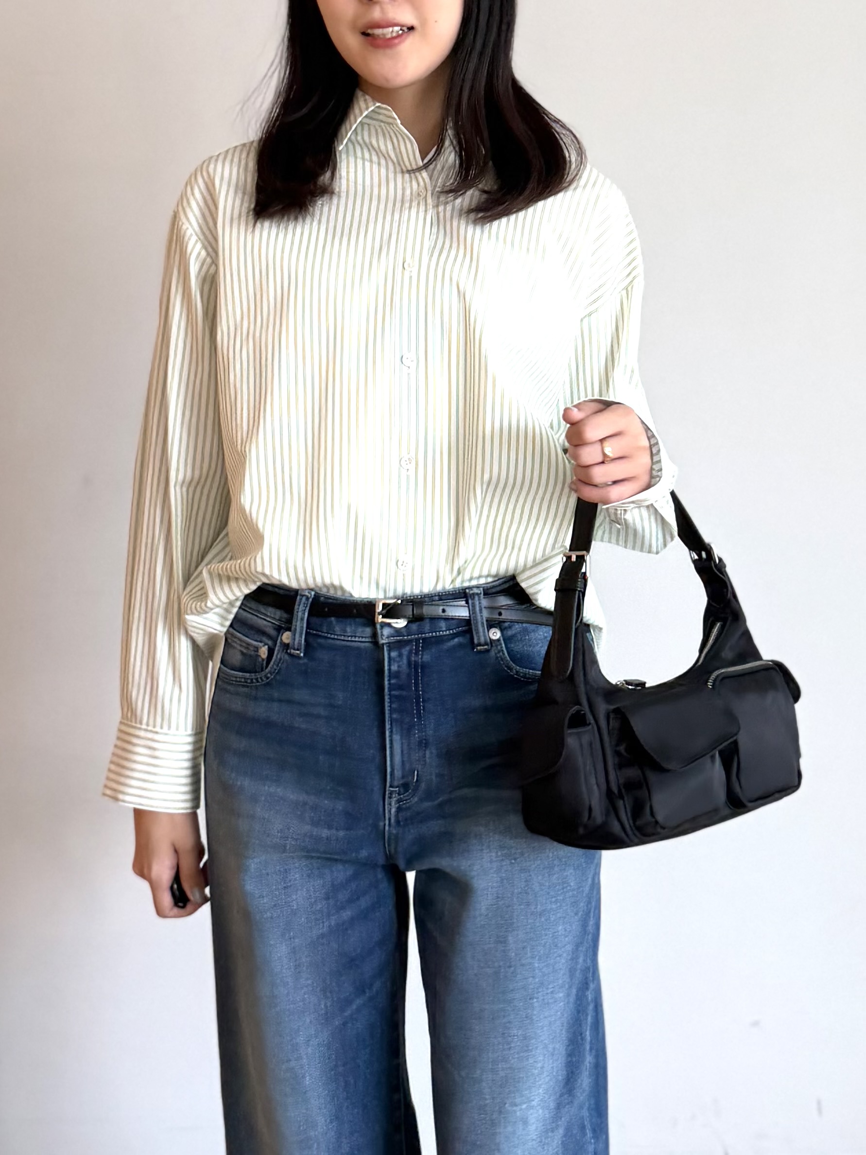ririkaさんの「UNTITLED｜裏起毛 MAKE&times;DENIM WIDE」を使ったコーディネート
