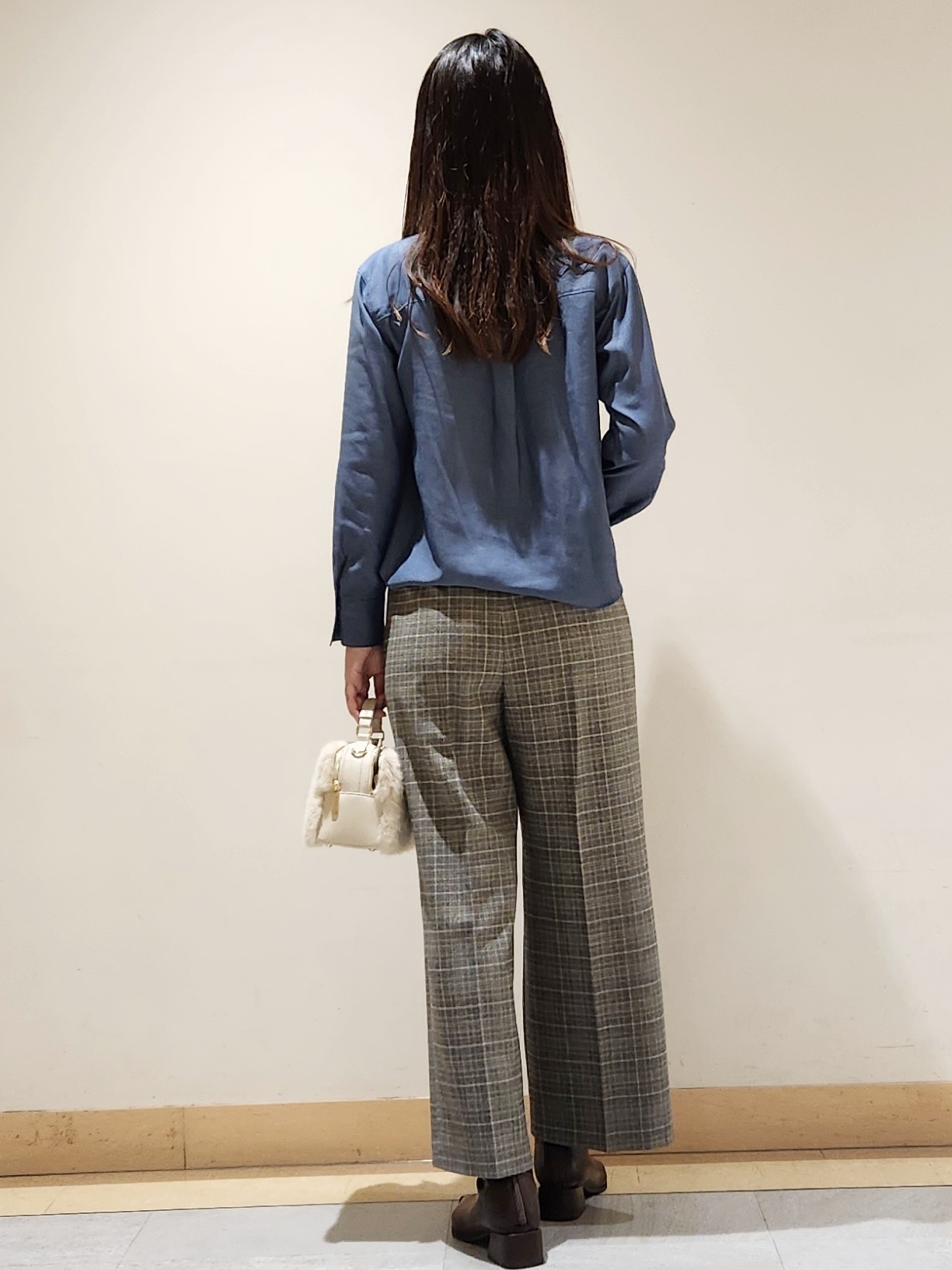 yukaさんの「COUP DE CHANCE｜【手洗い可／2way】ボウタイシャツ」を使ったコーディネート
