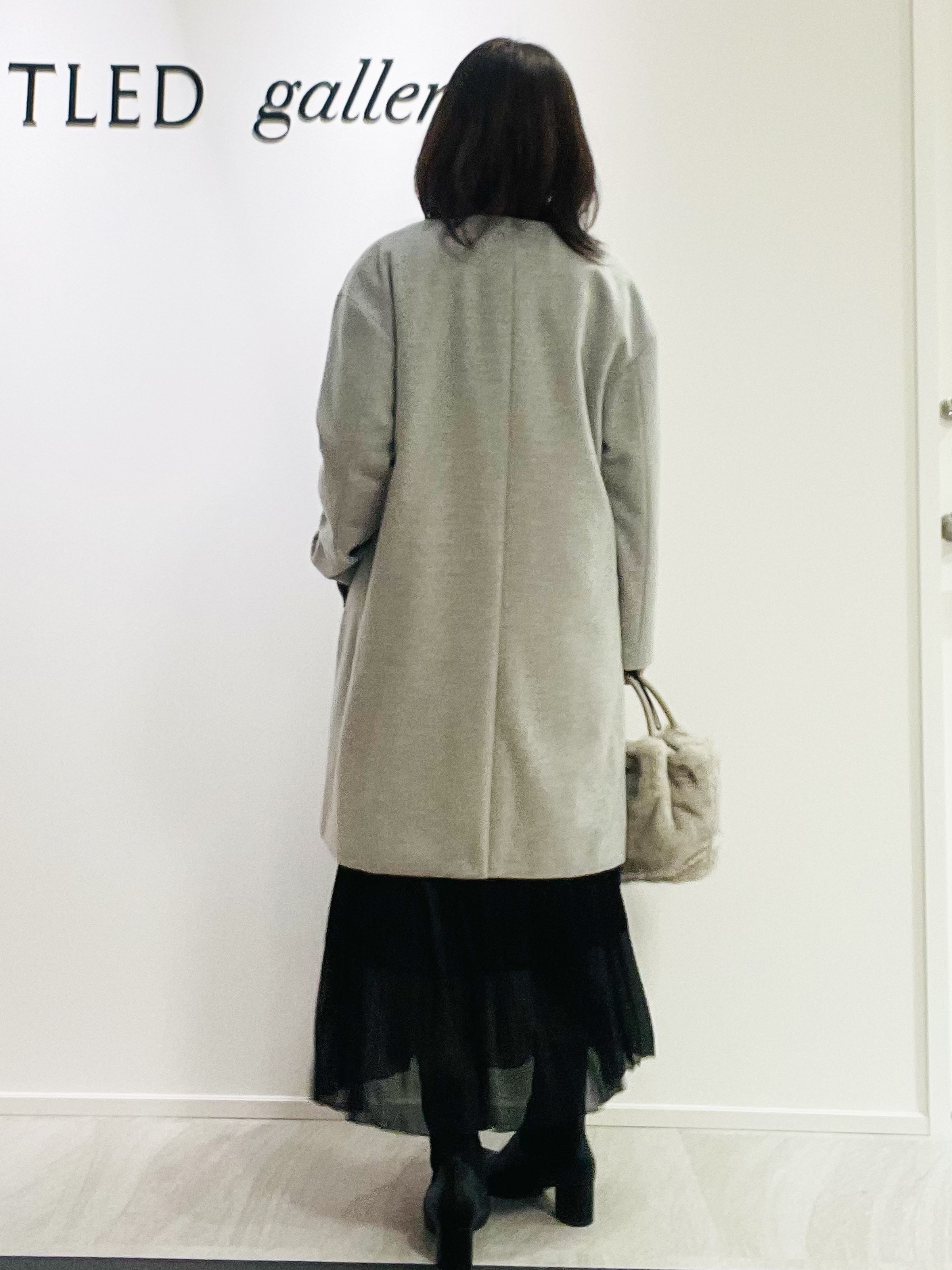 めいさんの「UNTITLED｜【アンサンブル可/手洗い可】杢調プルオーバーニット」を使ったコーディネート