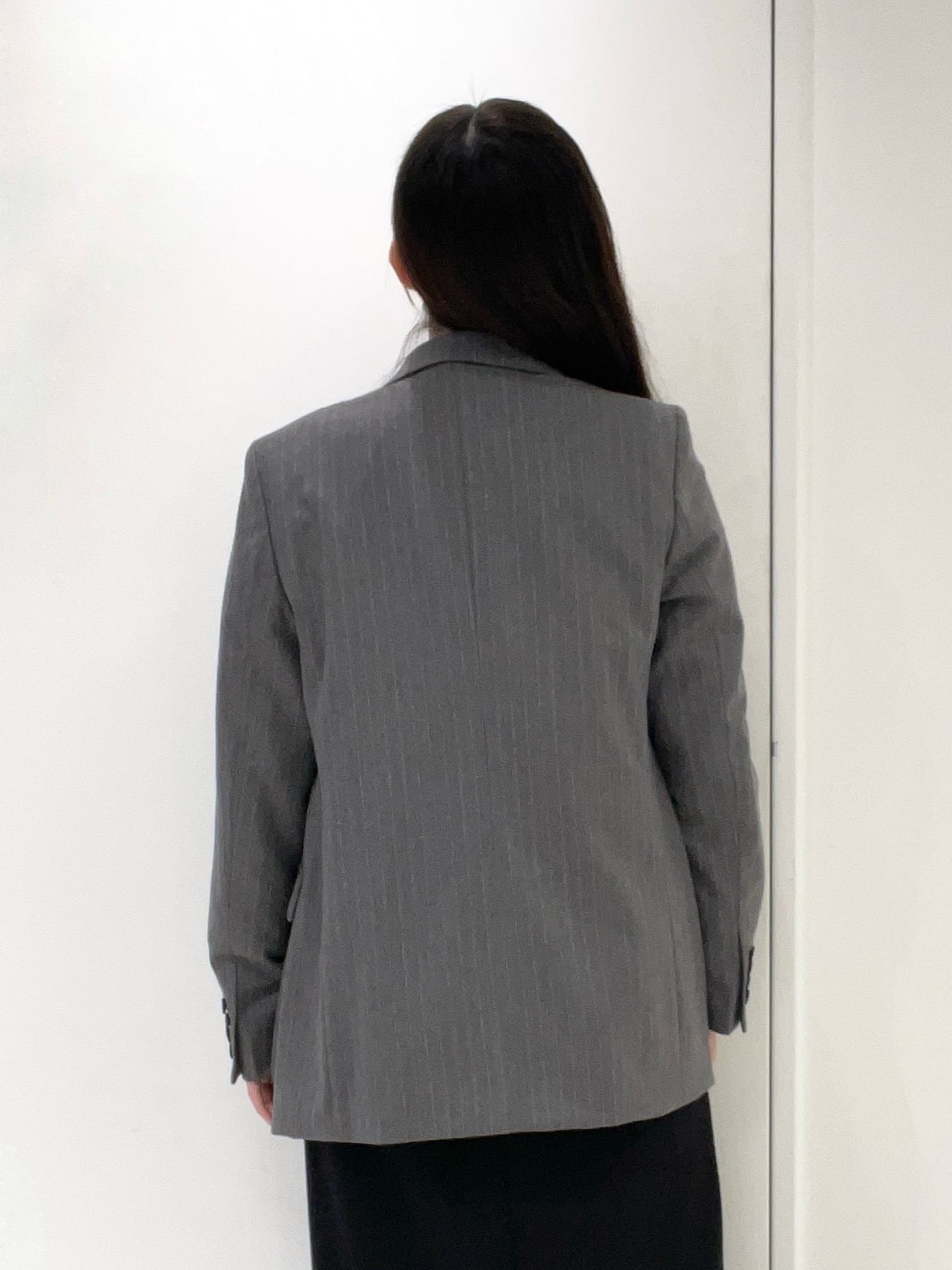 moeさんの「UNTITLED｜【セットアップ可/秋羽織り】ウールダブルジャケット」を使ったコーディネート