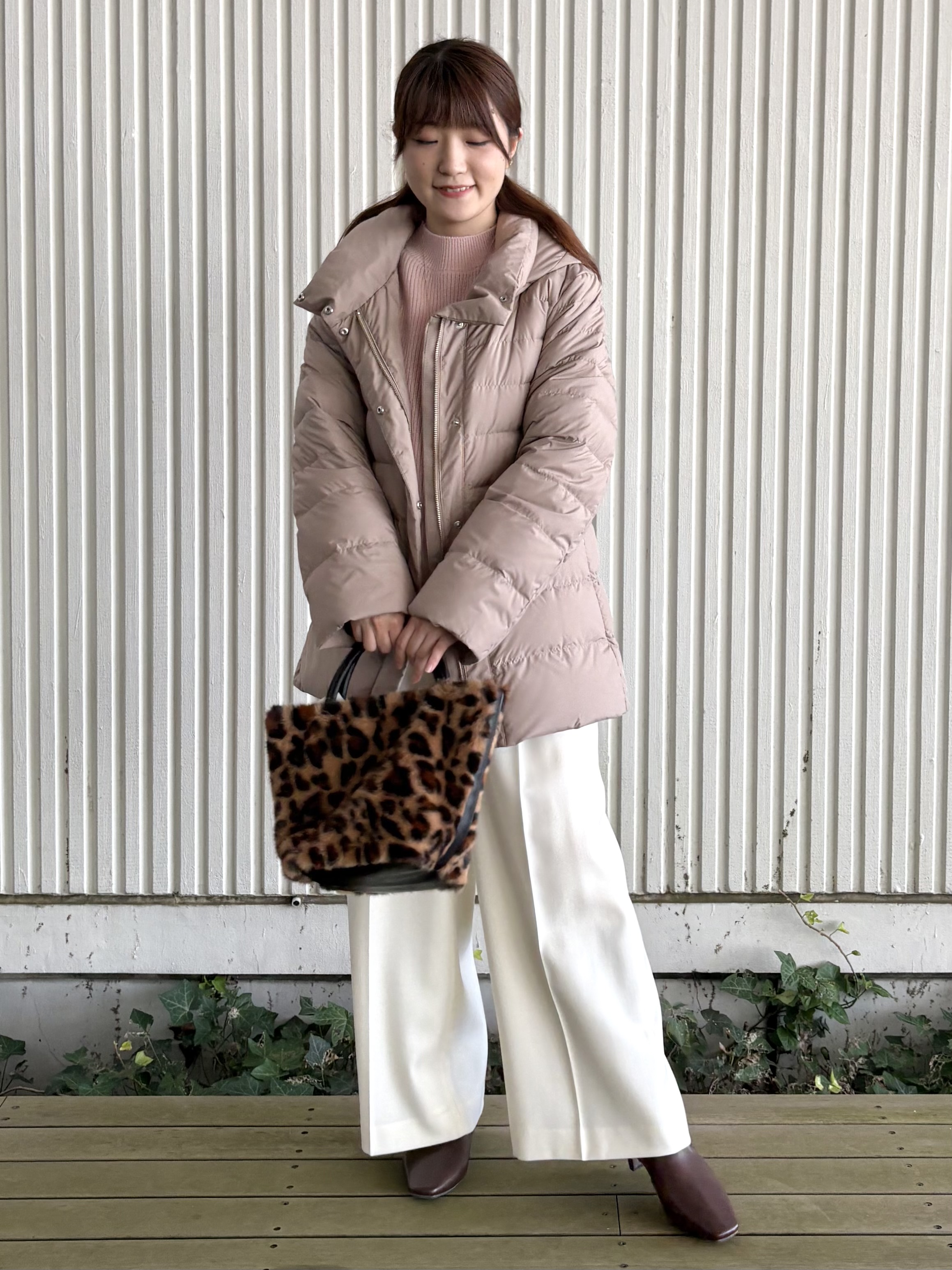 mikiさんの「Reflect｜パール調バー&times;チェーンネックレス」を使ったコーディネート