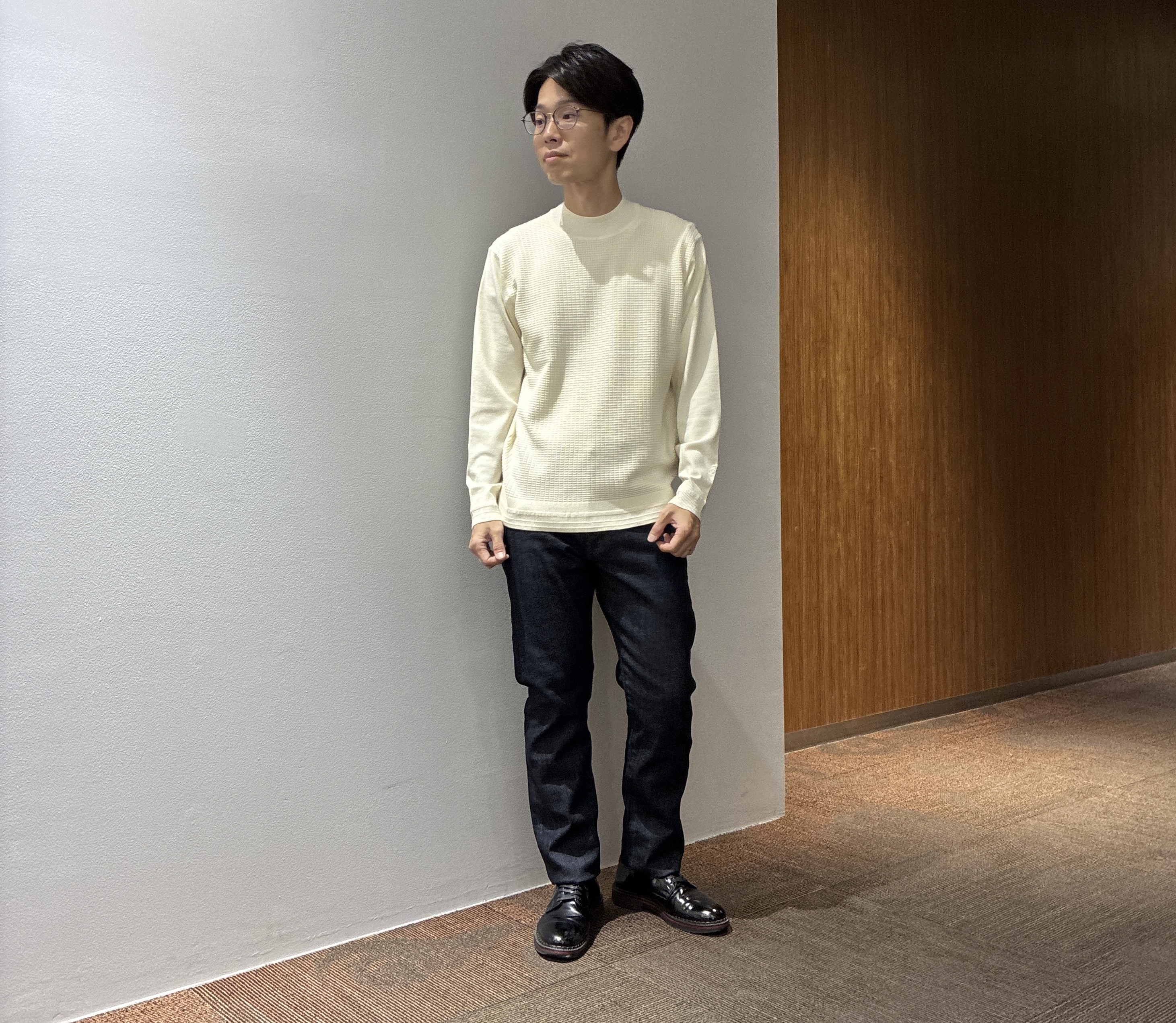 わいずみさんの「TAKEO KIKUCHI｜【BOWLER HAT LABEL】ダウンファブリック トラックジャケット」を使ったコーディネート