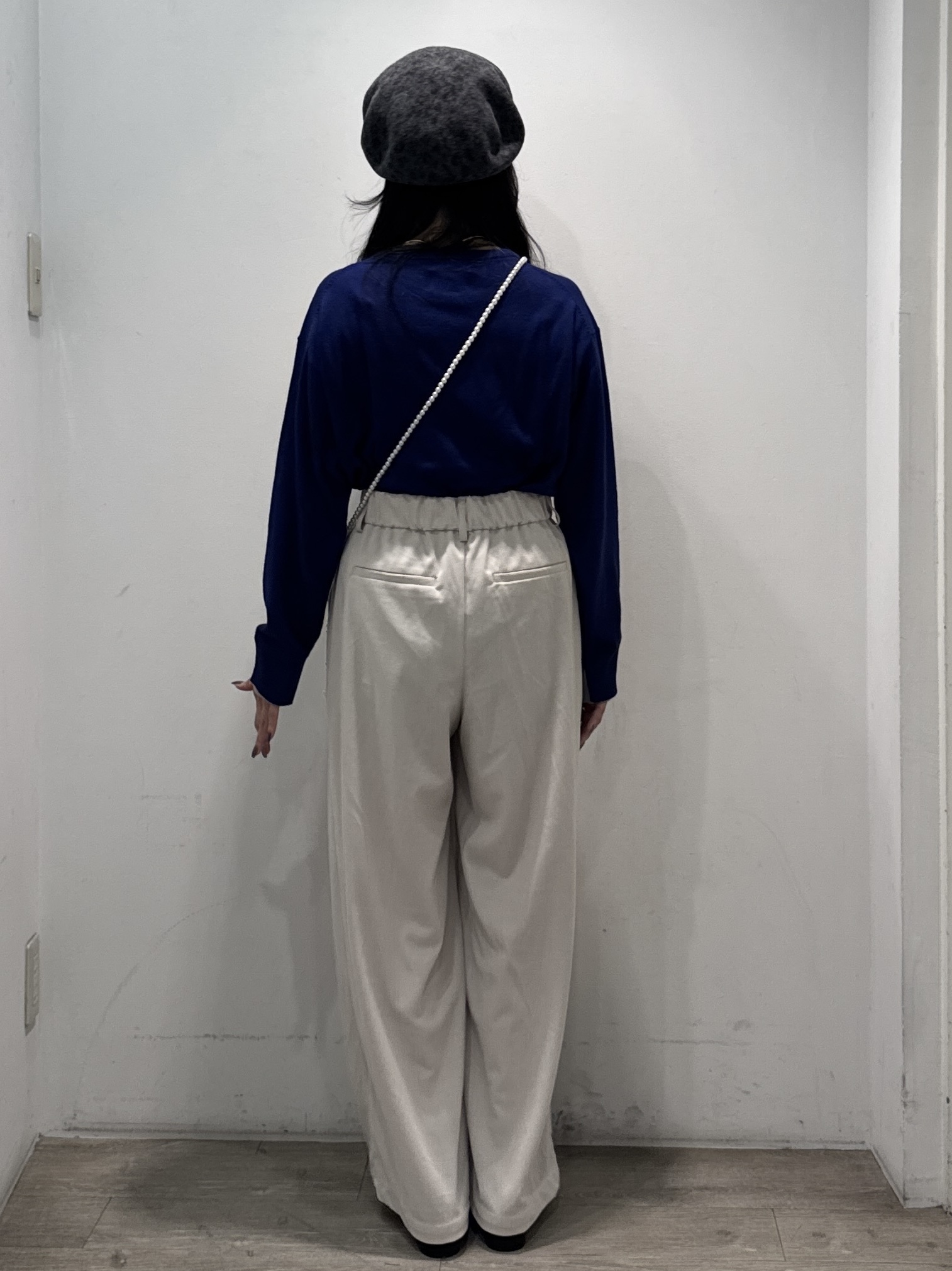 yuicciさんの「OPAQUE.CLIP｜『THE』名品ボートネックニット【8col／洗濯機OK】」を使ったコーディネート