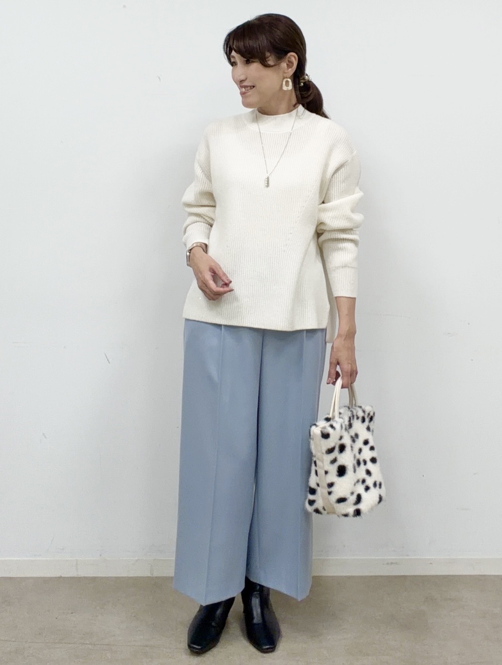 ayaさんの「Reflect｜2連チェーンネックレス」を使ったコーディネート