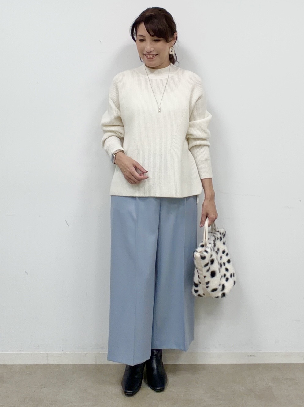 ayaさんの「Reflect｜2連チェーンネックレス」を使ったコーディネート