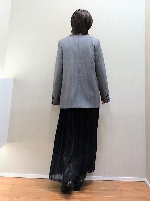 ミズタさんの「UNTITLED｜【セットアップ可/秋羽織り】ウールダブルジャケット」を使ったコーディネート