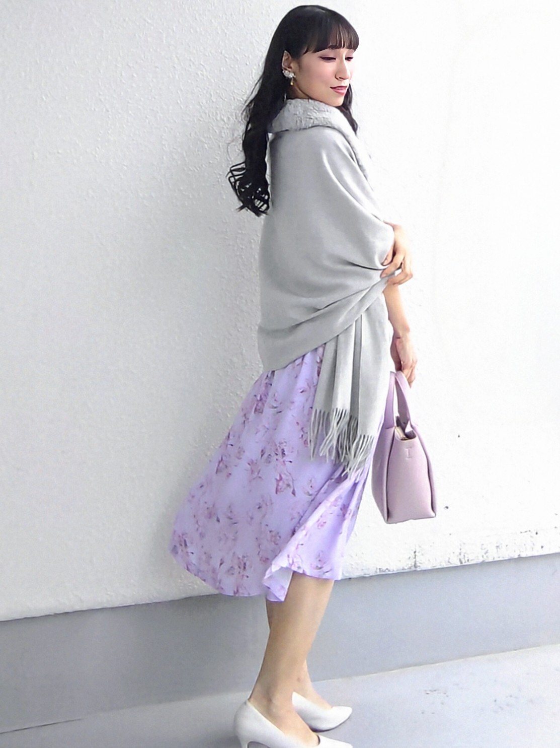 keinaさんの「SunaUna｜【手洗い可／日本製】花柄ワンピース」を使ったコーディネート