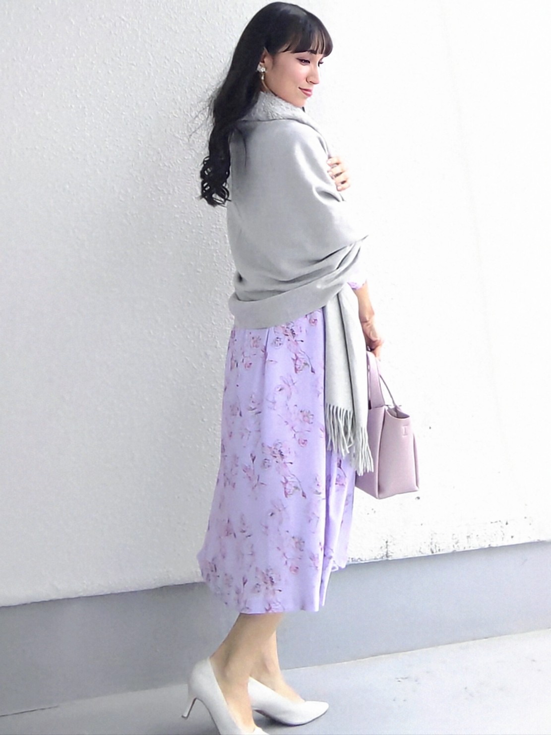 keinaさんの「SunaUna｜【手洗い可／日本製】花柄ワンピース」を使ったコーディネート