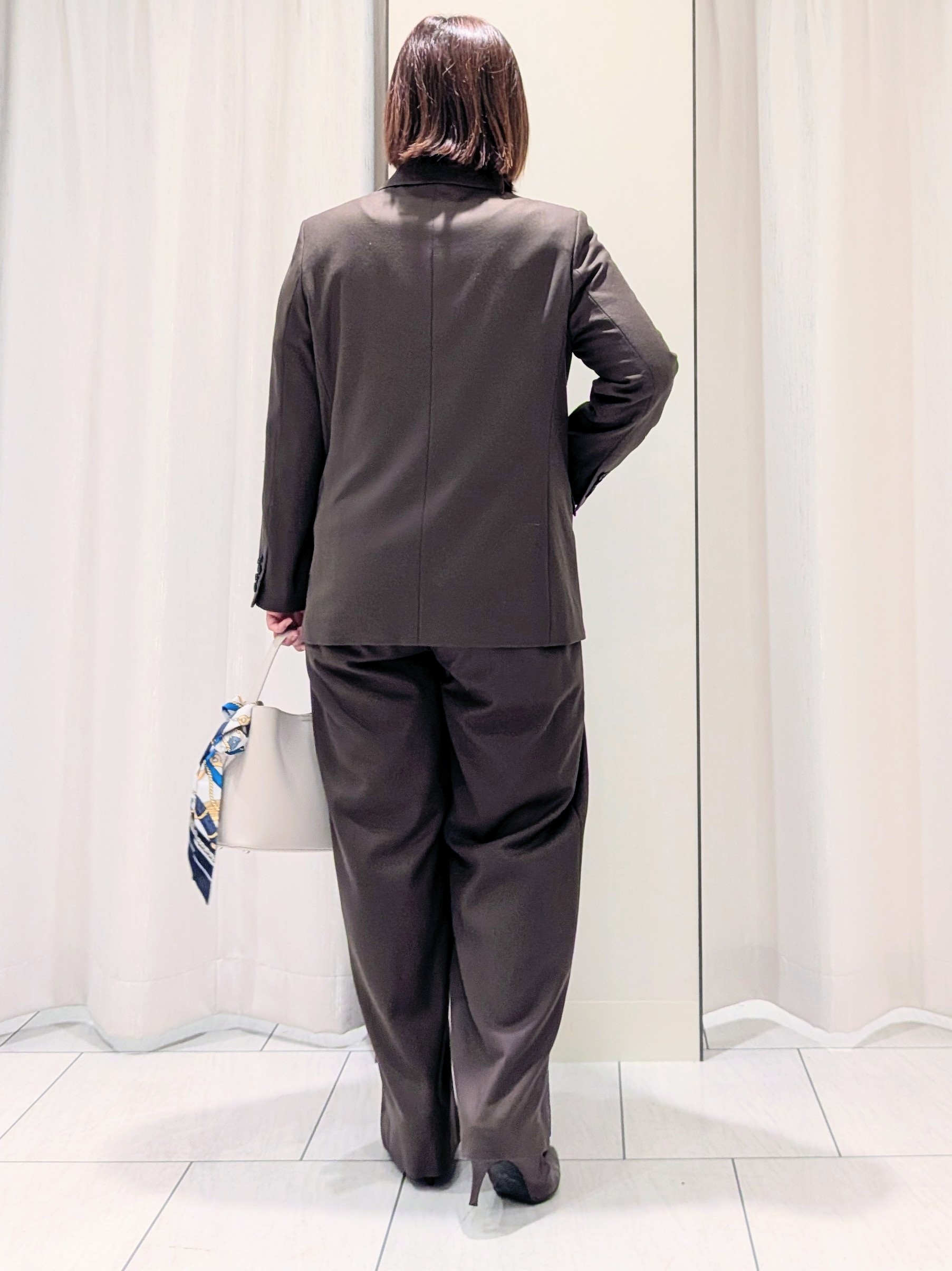 Onumaさんの「UNTITLED｜【セットアップ可/ライトアウター/仕事着スーツ】ウールダブルジャケット」を使ったコーディネート