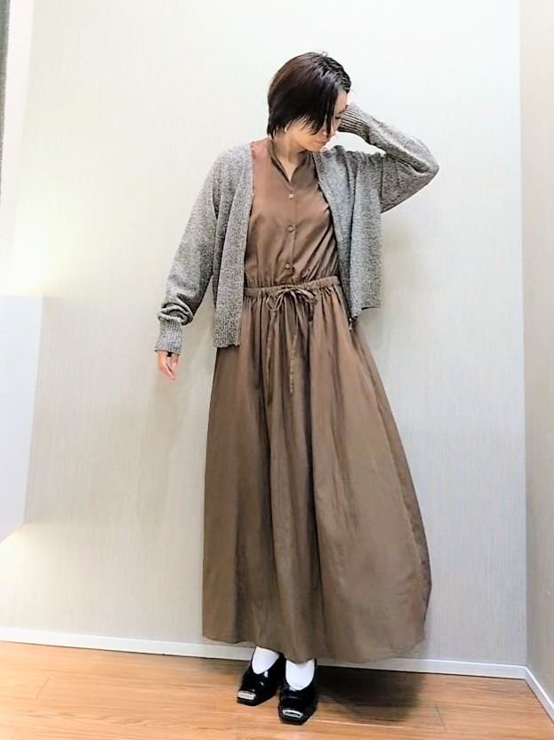 ミズタさんの「UNTITLED｜【店頭人気！】杢調ジップカーディガン」を使ったコーディネート