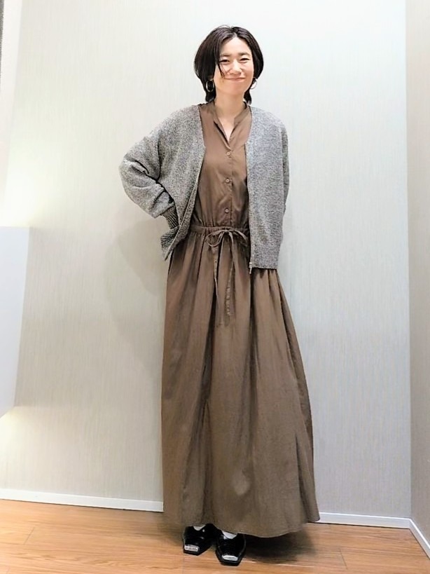 ミズタさんの「UNTITLED｜【店頭人気！】杢調ジップカーディガン」を使ったコーディネート