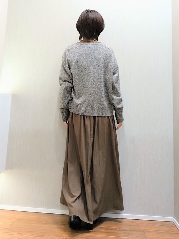 ミズタさんの「UNTITLED｜【店頭人気！】杢調ジップカーディガン」を使ったコーディネート
