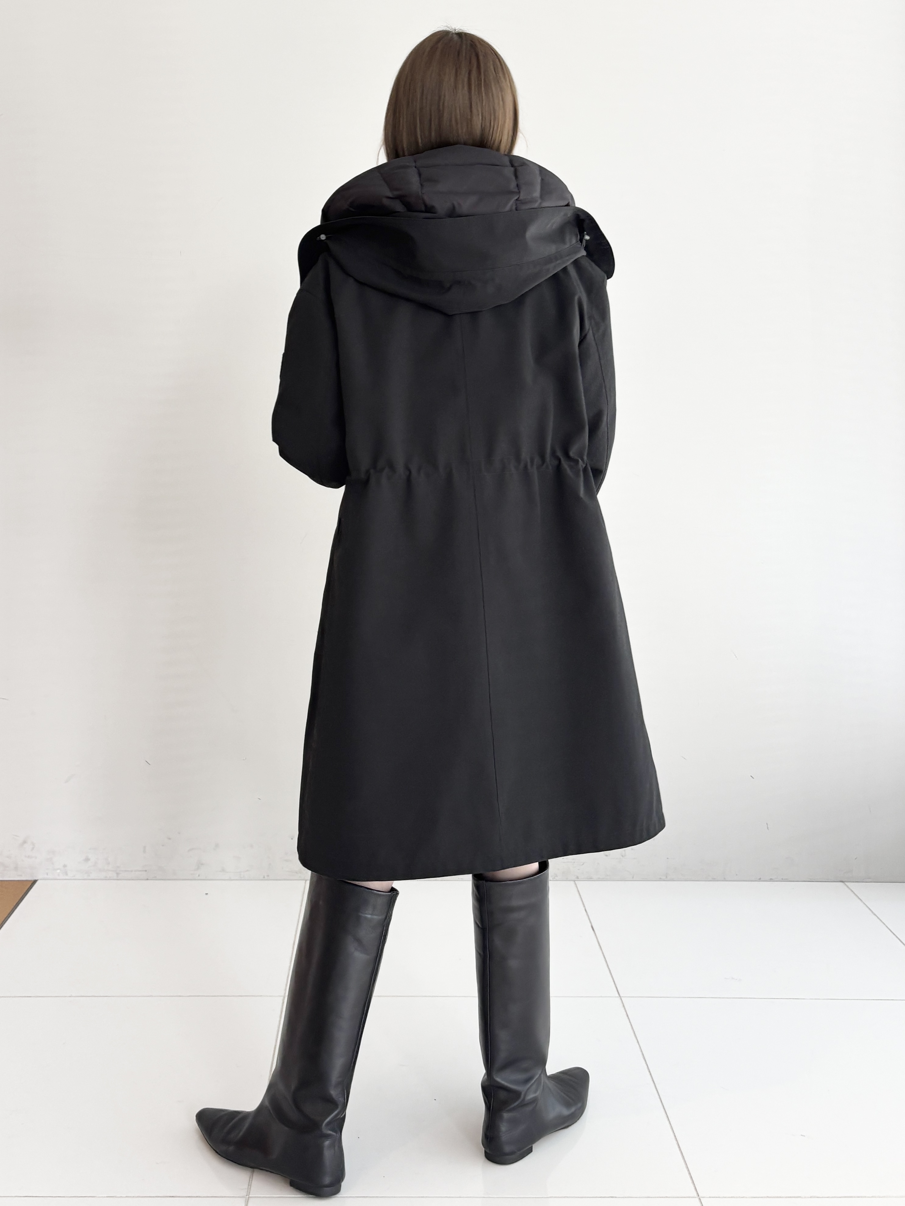 清水夏姫さんの「DRESSTERIOR｜3WAYダウンコート」を使ったコーディネート