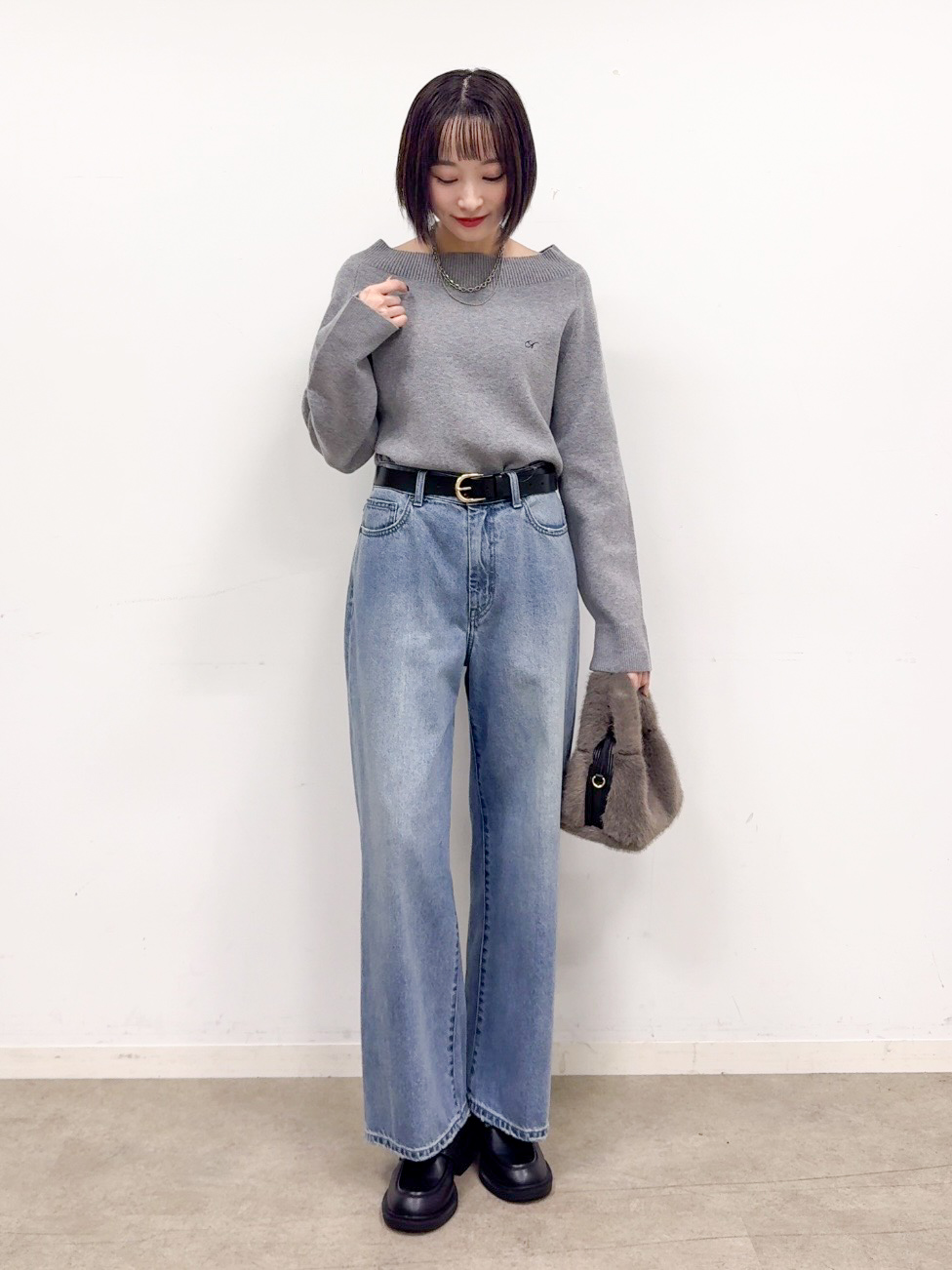 𝐜𝐡𝐢𝐤𝐚さんの「THE SHOP TK｜クラシカルな雰囲気 ダブルブレストジャケット」を使ったコーディネート