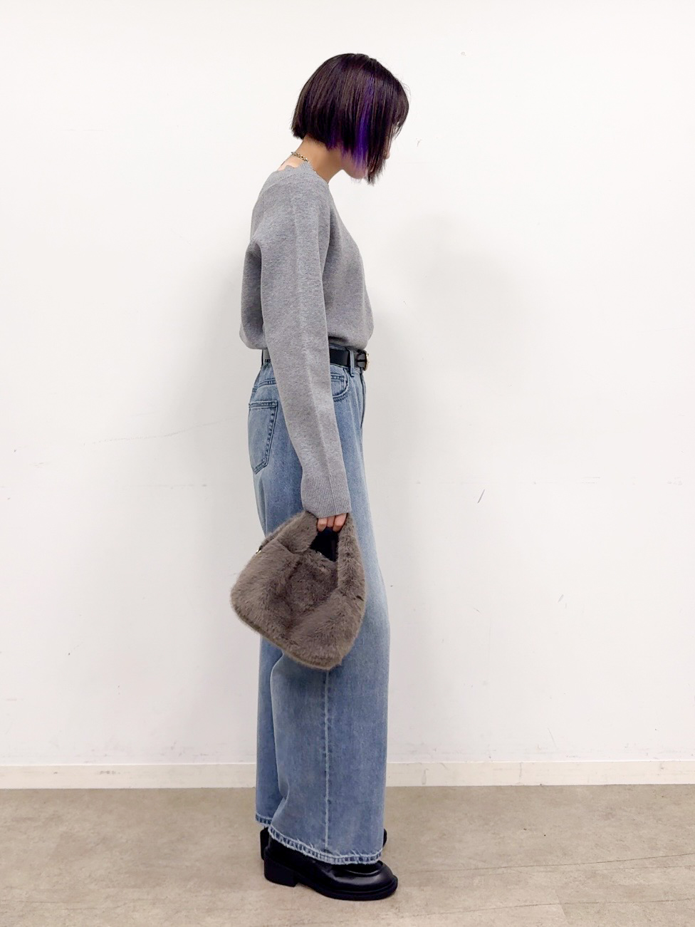 𝐜𝐡𝐢𝐤𝐚さんの「THE SHOP TK｜クラシカルな雰囲気 ダブルブレストジャケット」を使ったコーディネート