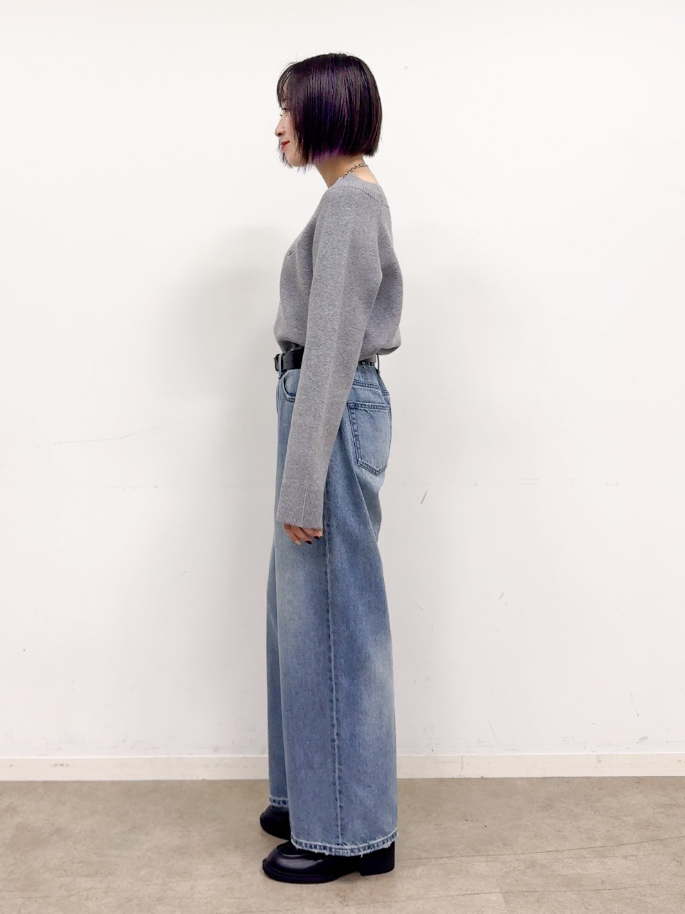 𝐜𝐡𝐢𝐤𝐚さんの「THE SHOP TK｜クラシカルな雰囲気 ダブルブレストジャケット」を使ったコーディネート