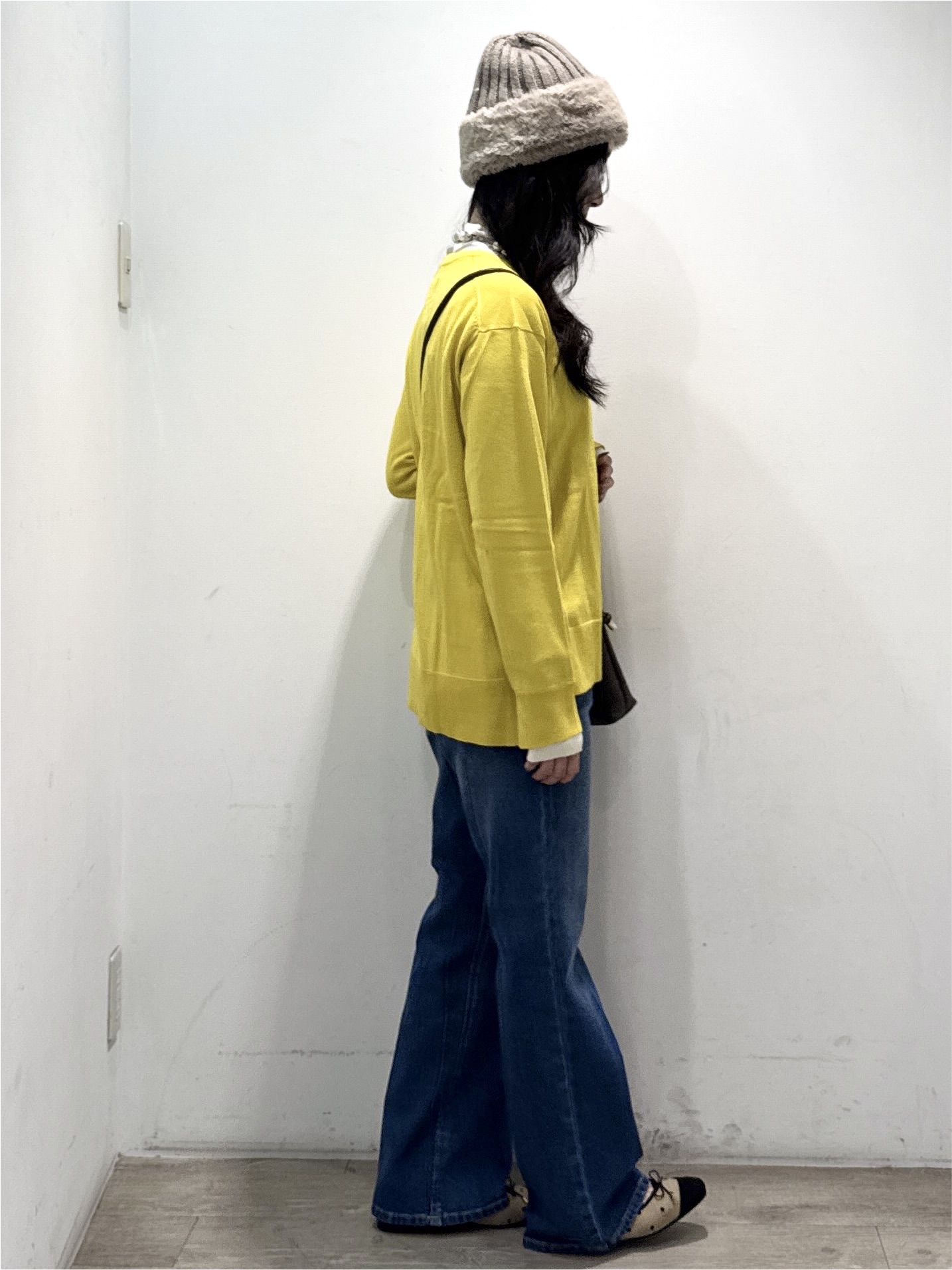 yuicciさんの「OPAQUE.CLIP｜『THE』名品ボートネックニット【8col／洗濯機OK】」を使ったコーディネート
