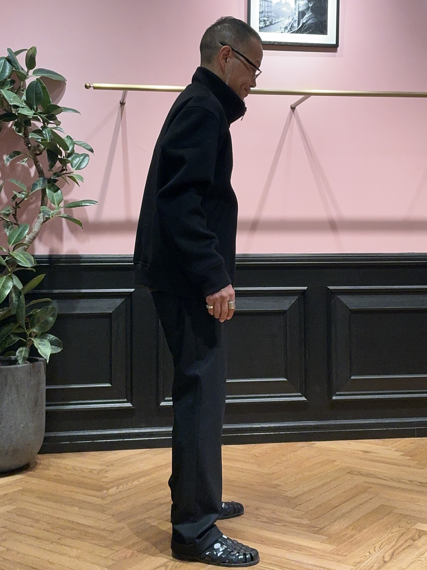 torigoeさんの「DRESSTERIOR｜【干場義雅&times;DRESSTERIOR】リブジップアップブルゾン」を使ったコーディネート