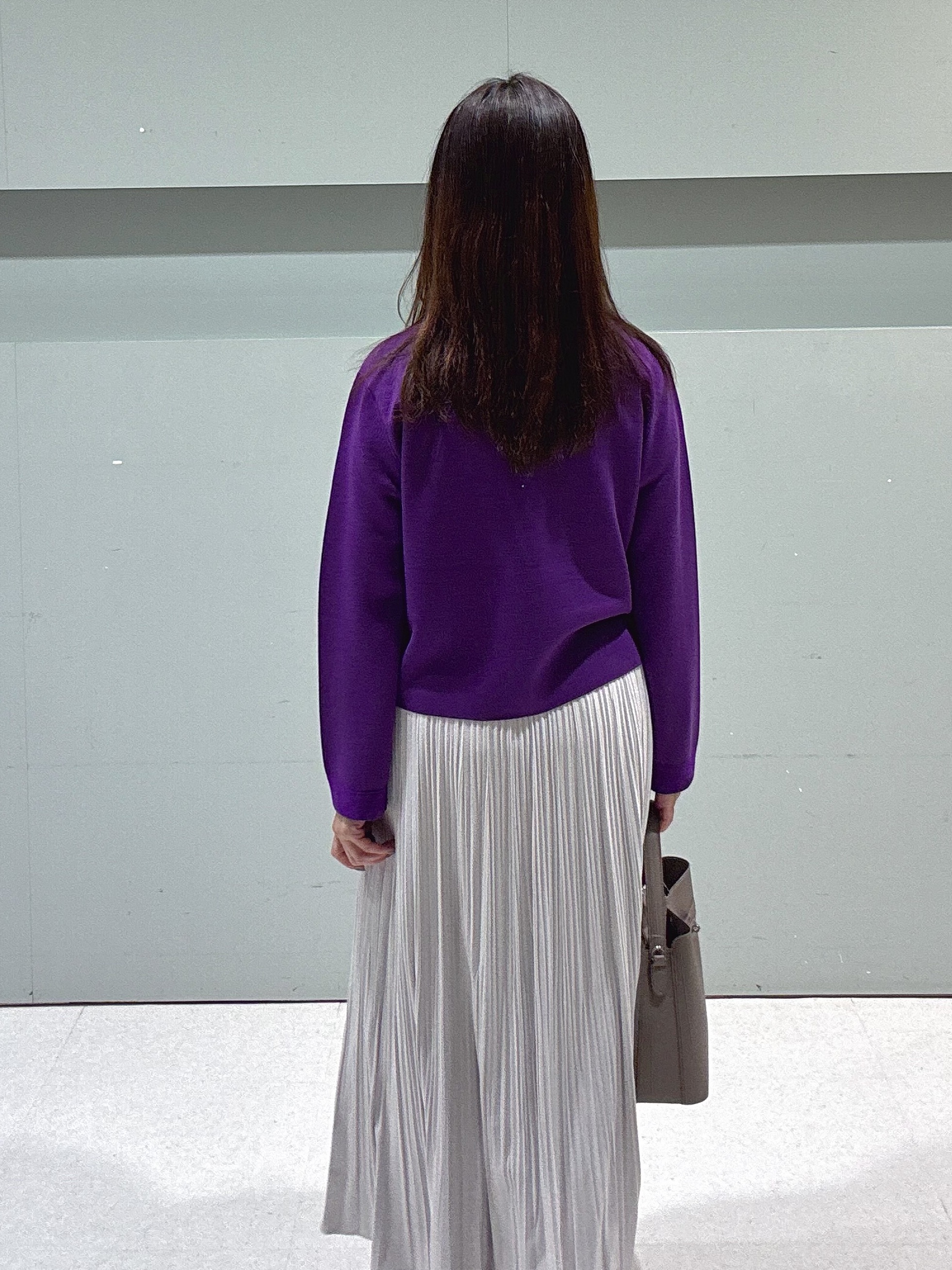 makiさんの「UNTITLED｜【アンサンブル可/ジャケットライク】モールラインカーディガン」を使ったコーディネート