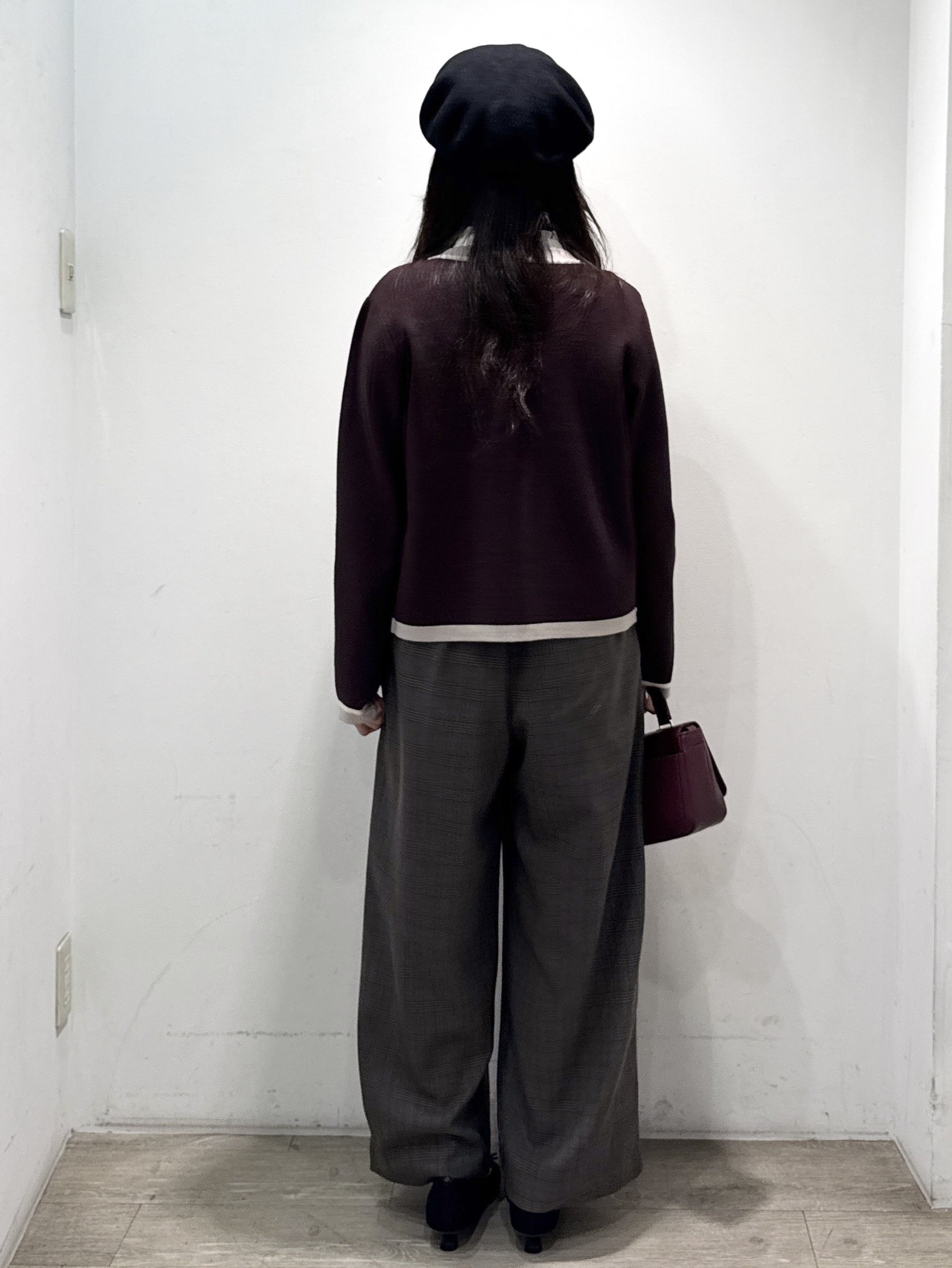 yuicciさんの「OPAQUE.CLIP｜【一枚で主役級】配色総針スカラカーディガン」を使ったコーディネート