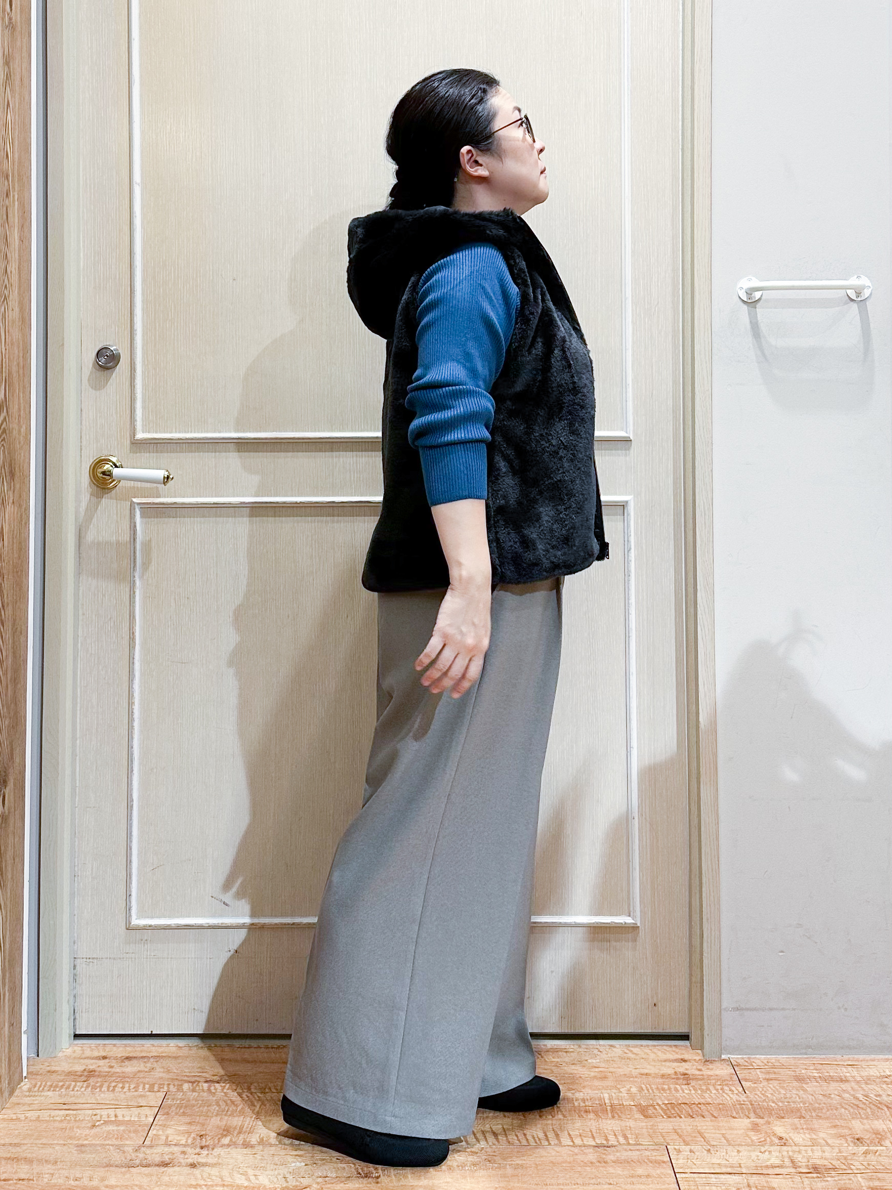 umeさんの「SHOO･LA･RUE｜【洗濯機可/撥水/マルチWAY】ファーライナー付き 毎日欲張りマンパ」を使ったコーディネート