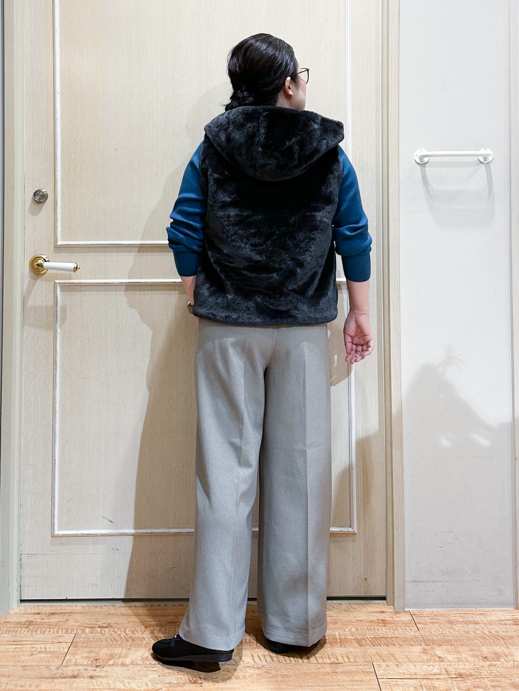umeさんの「SHOO･LA･RUE｜【洗濯機可/撥水/マルチWAY】ファーライナー付き 毎日欲張りマンパ」を使ったコーディネート