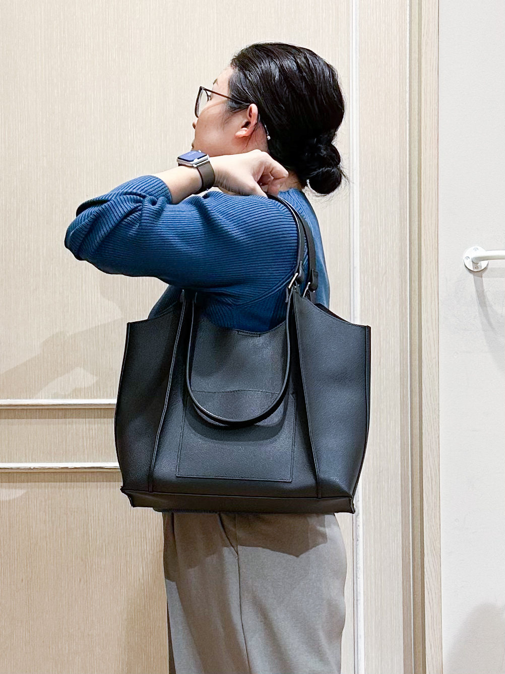 umeさんの「SHOO･LA･RUE｜【洗濯機可/撥水/マルチWAY】ファーライナー付き 毎日欲張りマンパ」を使ったコーディネート