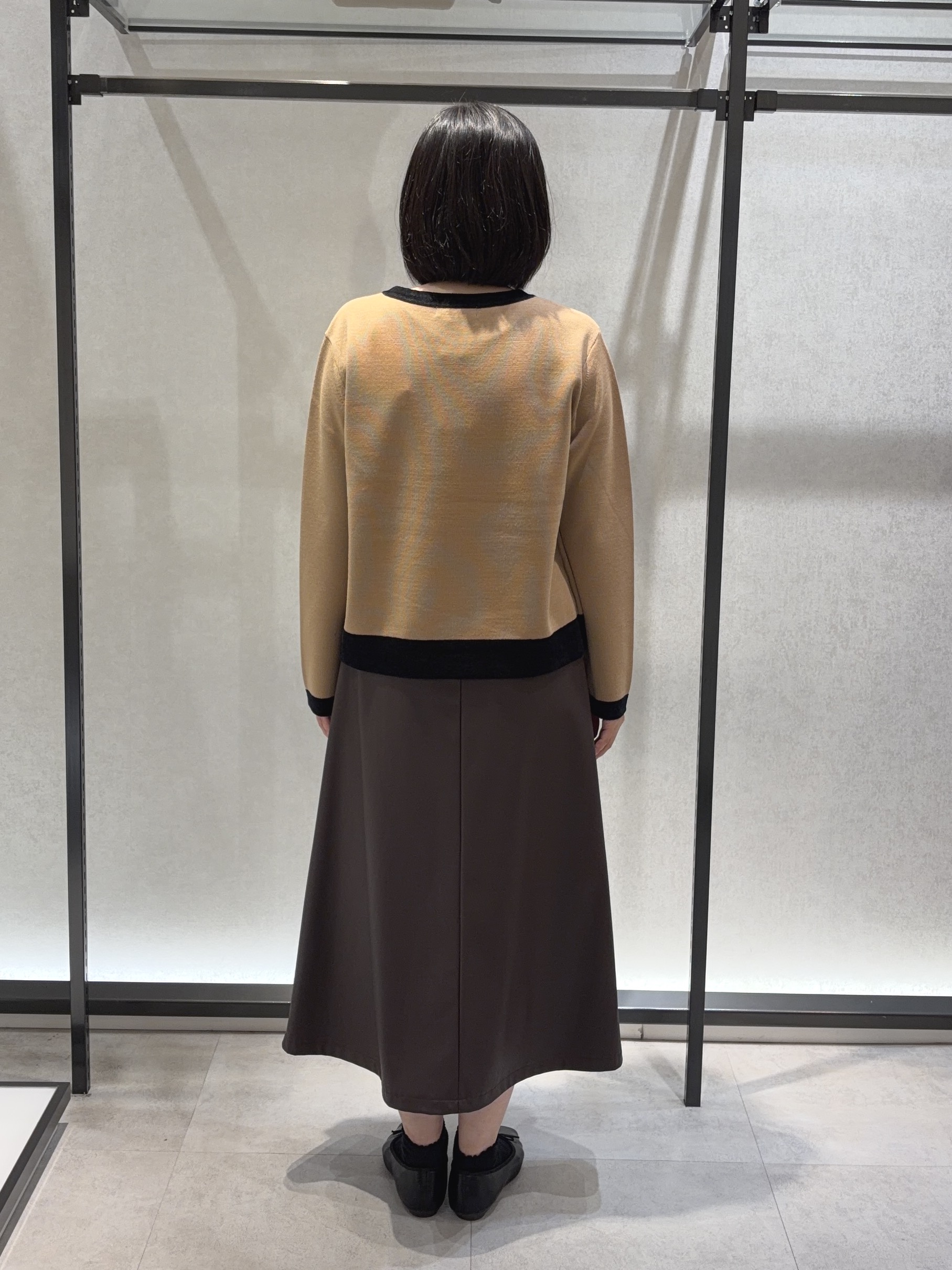 わたなべさんの「UNTITLED｜【マフラー付き/ゆったり】リバーコート」を使ったコーディネート