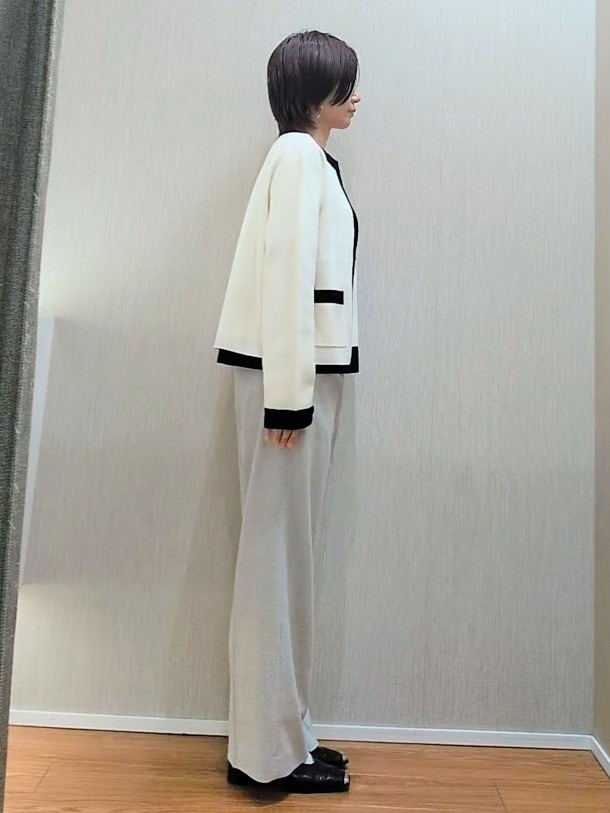 ミズタさんの「UNTITLED｜【アンサンブル可/上品映え】モールラインクルーネックニット」を使ったコーディネート