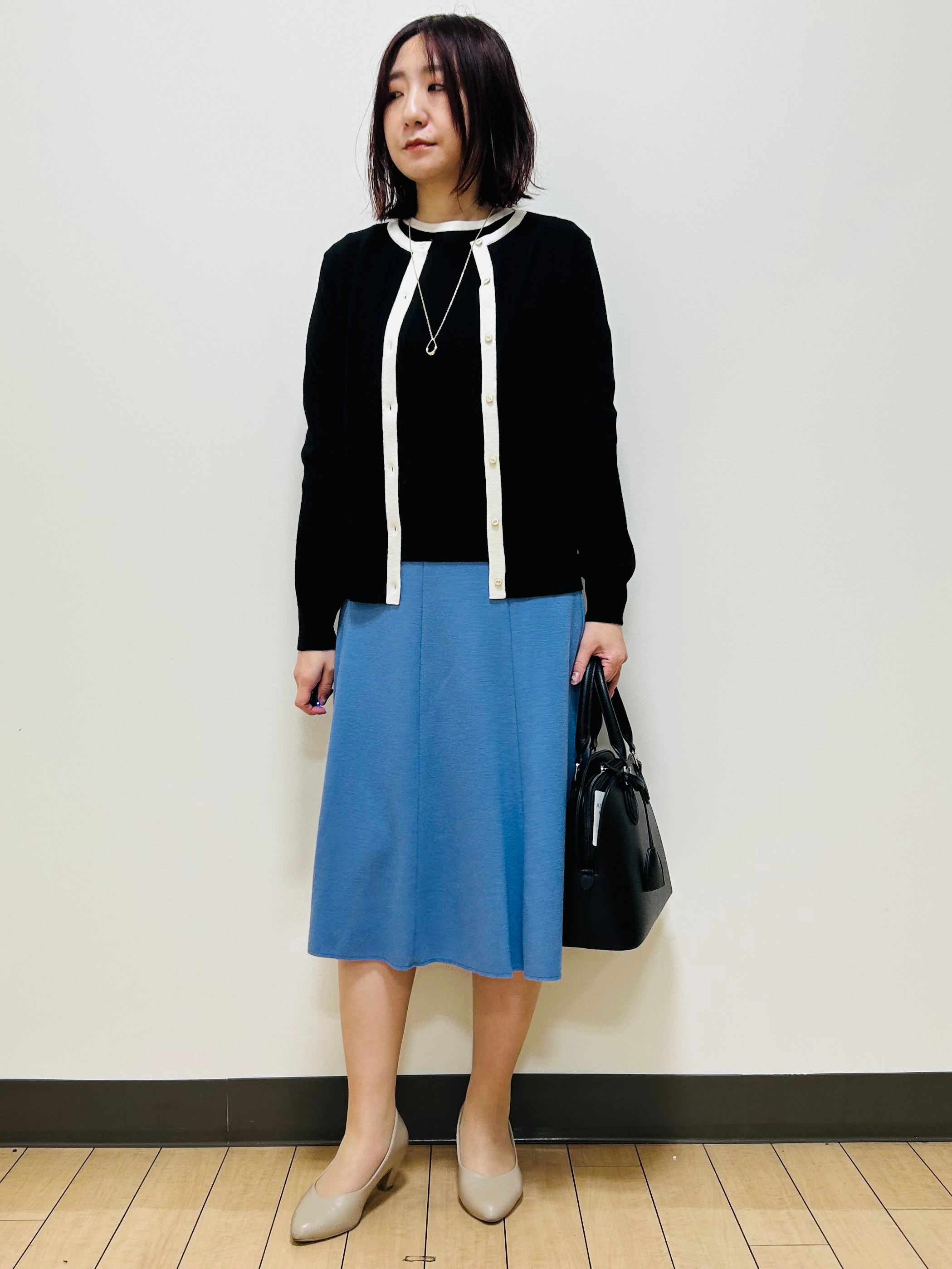miiiさんの「Reflect｜【手洗い／アンサンブル可】フェミニンカーディガン」を使ったコーディネート