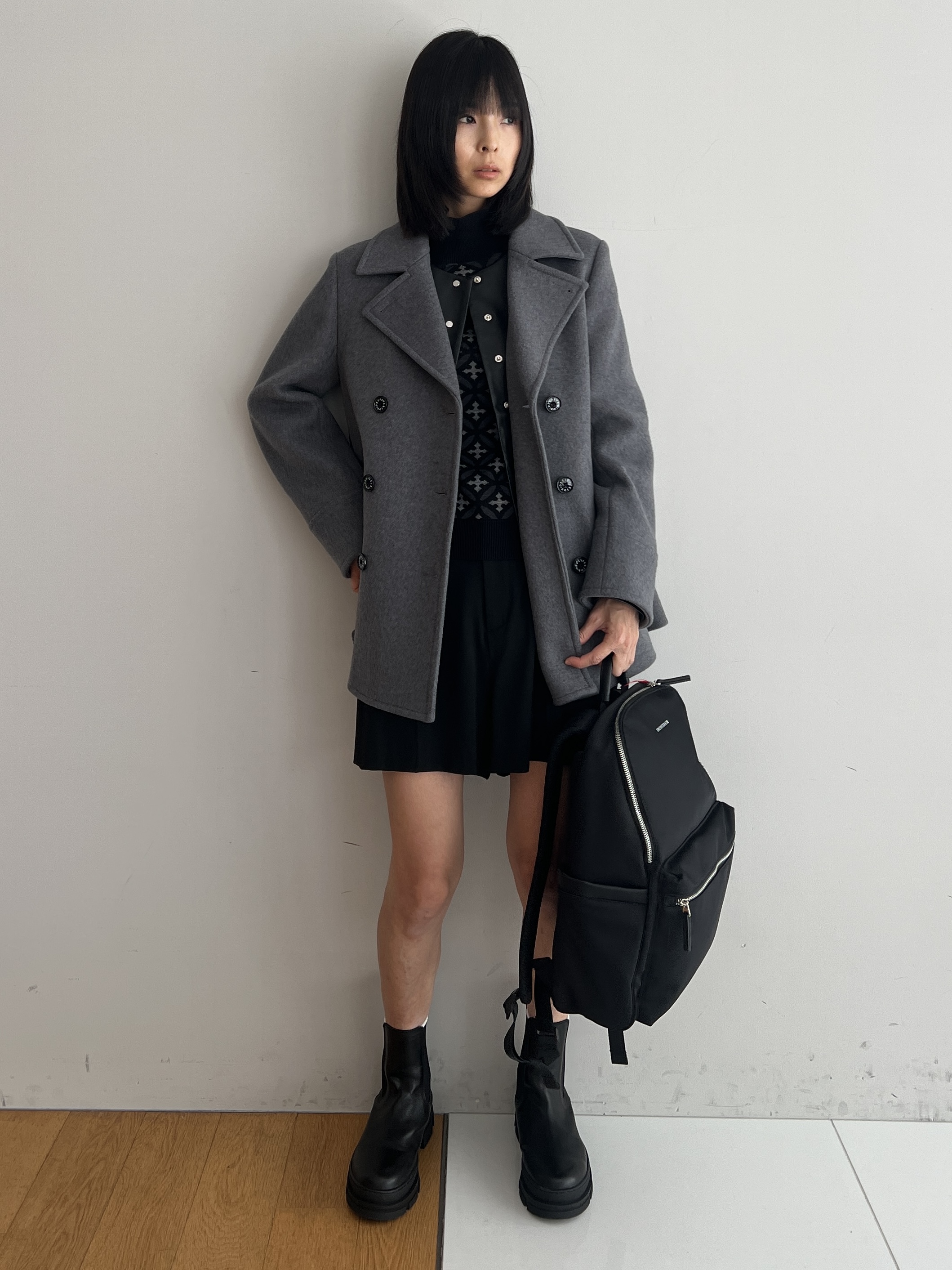 misaさんの「DRESSTERIOR｜【再入荷/荷重軽減】サスペンションマルチポケットリュック」を使ったコーディネート