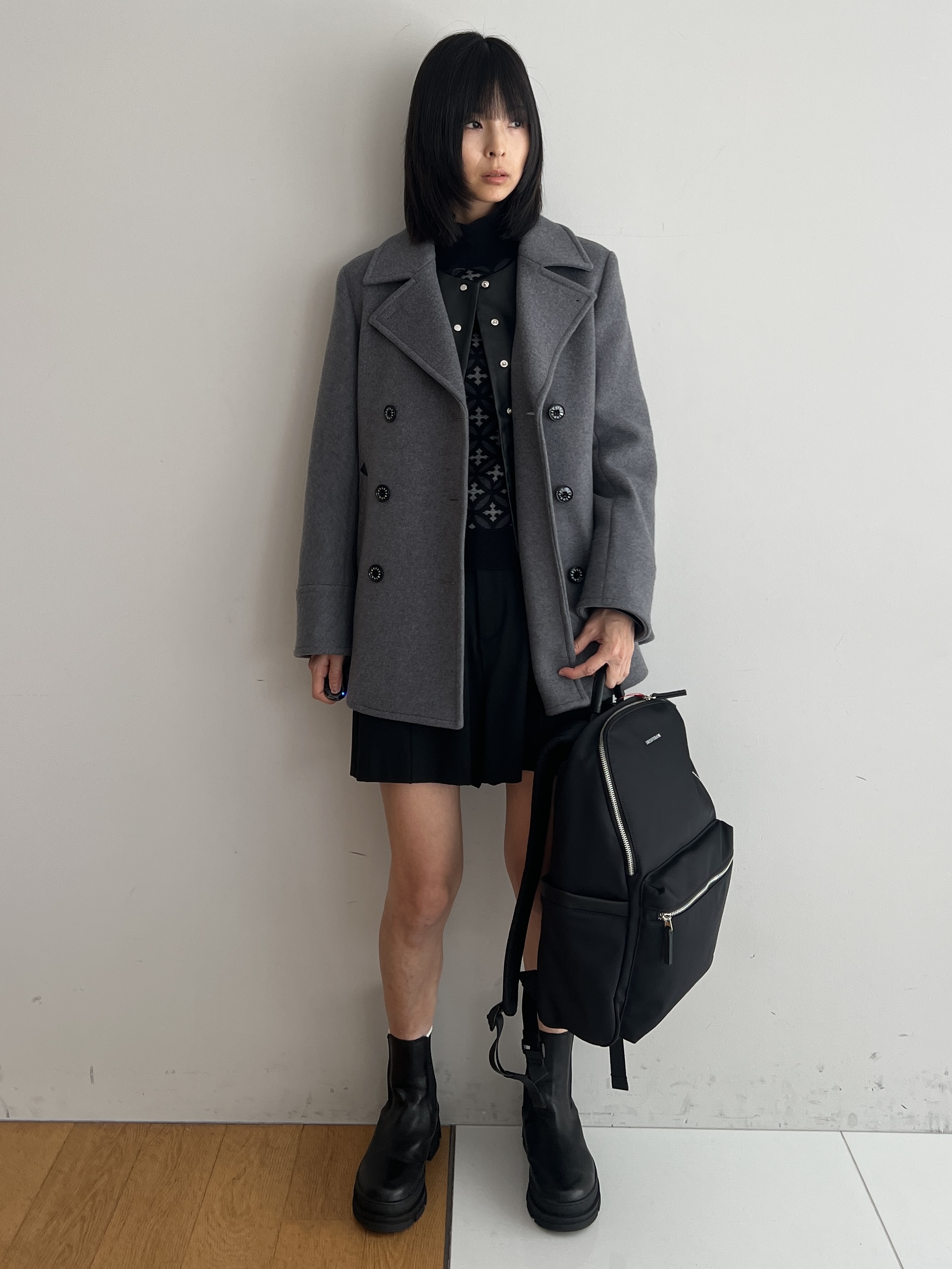 misaさんの「DRESSTERIOR｜【再入荷/荷重軽減】サスペンションマルチポケットリュック」を使ったコーディネート